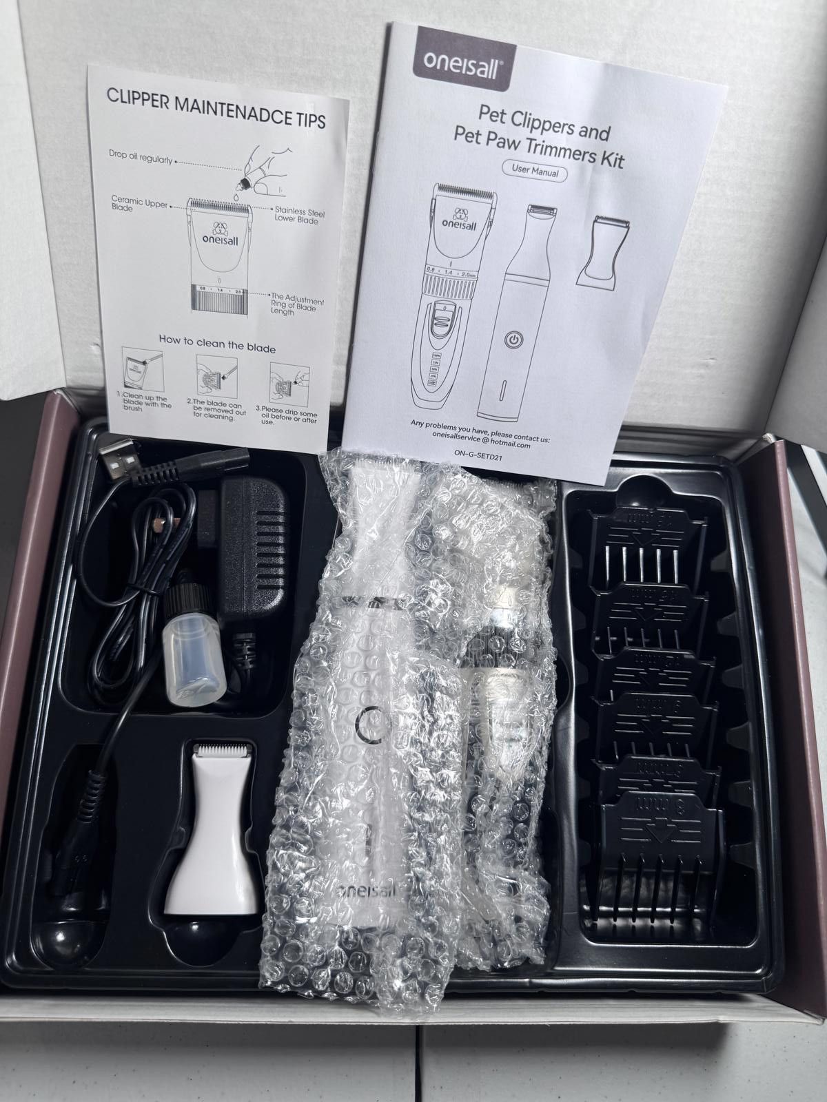 Other onesall Pet Clippers and Paw Trimmer Kit Size ONE SIZE - 3 Thumbnail