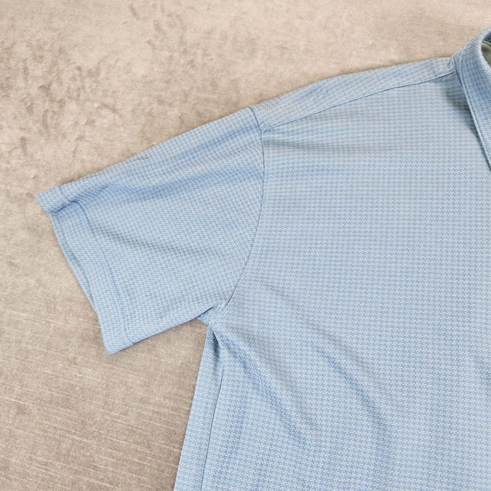 Vintage VINTAGE Burma Bibas Blue Polo Shirt Mens Short Sleeve Knit Geometric Golf Med Blue Polo Shirt Mens Short Sleeve Knit Geometric Golf PMID Size US M / EU 48-50 / 2 - 5 Thumbnail