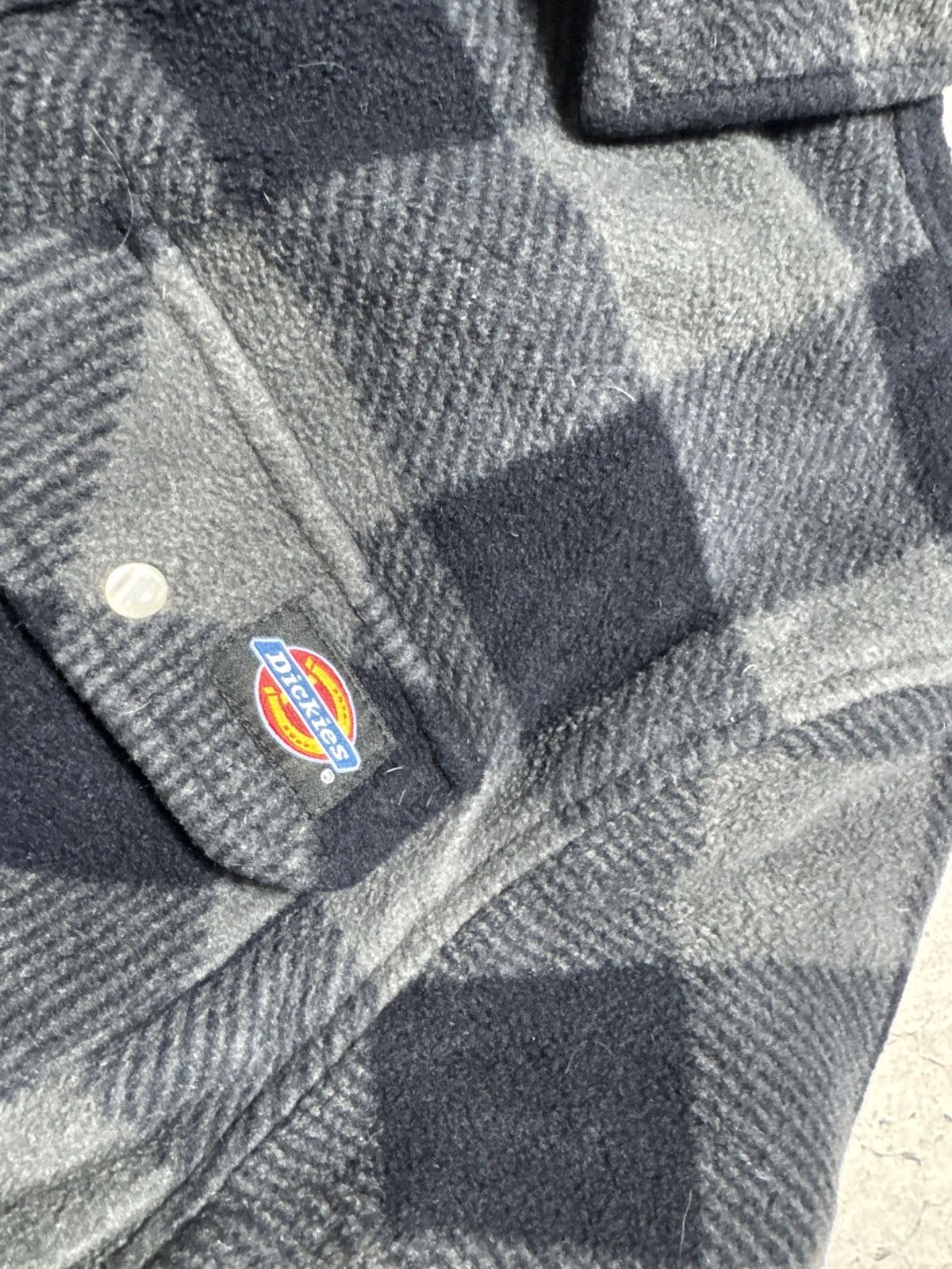 Dickies Dickies Checked Flannel Fleece Jacket Size S Size US S / EU 44-46 / 1 - 5 Thumbnail
