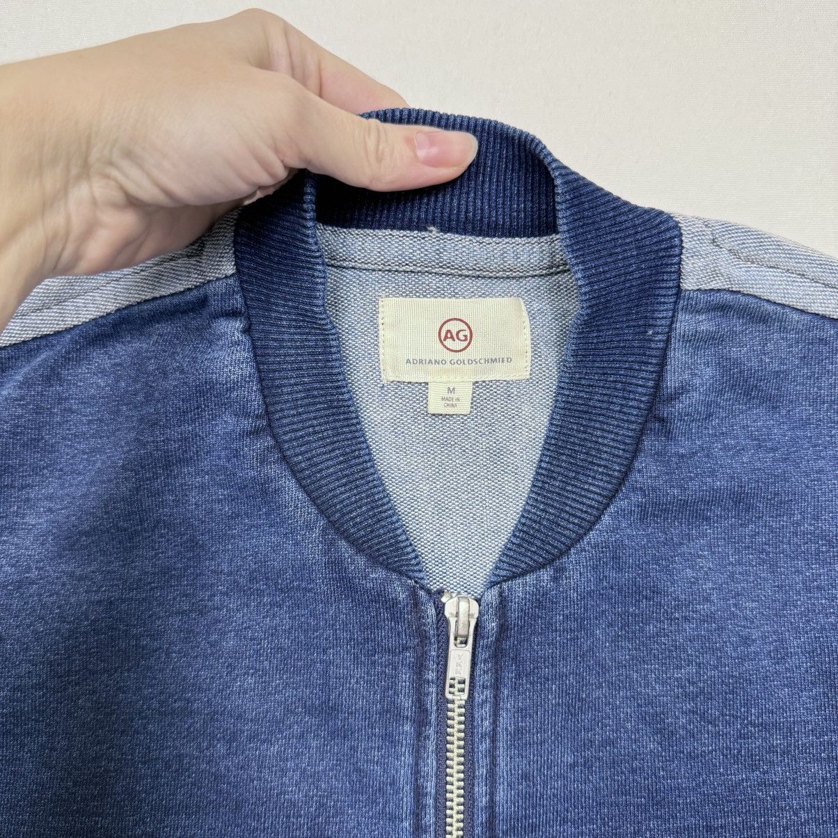 AG Adriano Goldschmied AG Adriano Goldschmied Vest Mens M Blue Zip Up Made USA Size US M / EU 48-50 / 2 - 2 Thumbnail