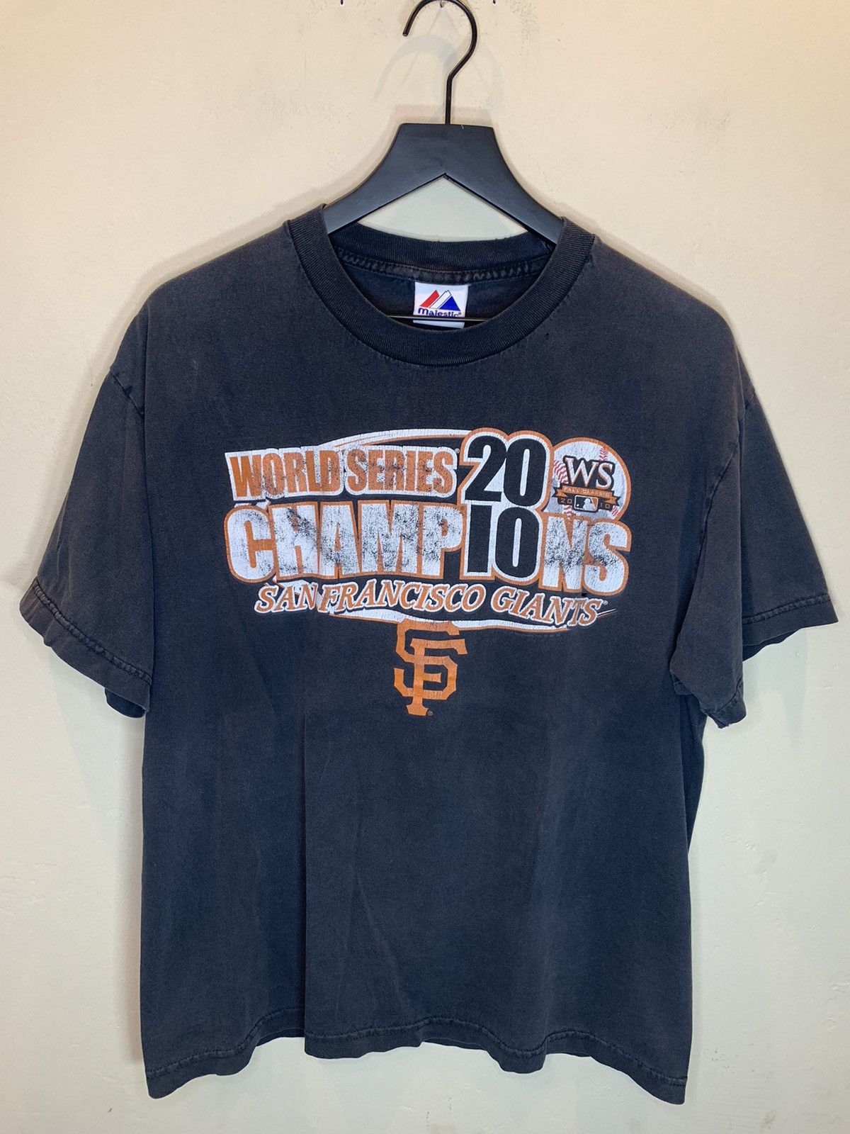 Majestic RARE* San Francisco Giants World Series Champions MLB Shirt Size US L / EU 52-54 / 3 - 1 Thumbnail
