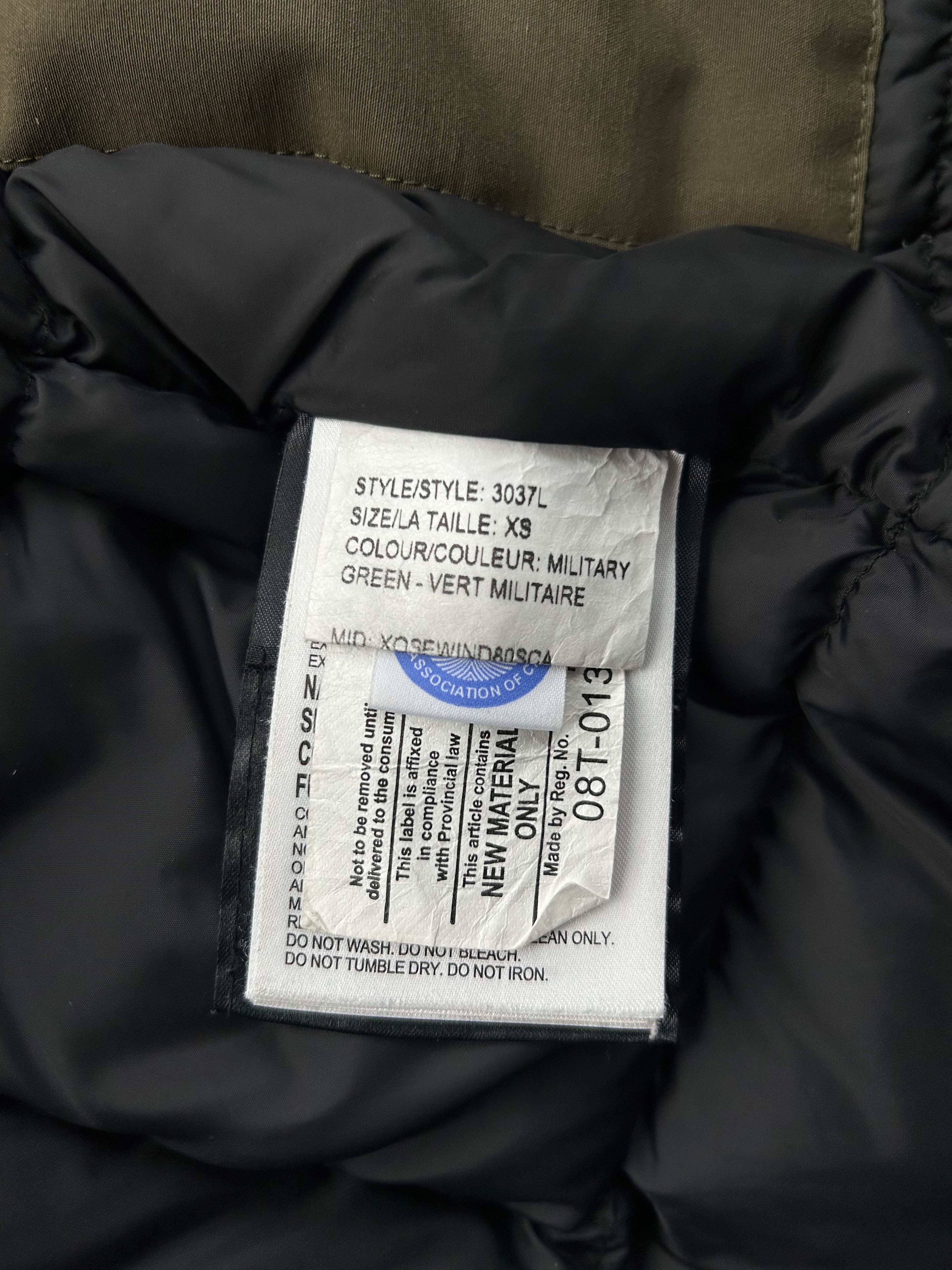 Canada Goose Canada Goose Military Green Victoria Women's Jacket Size XS / US 0-2 / IT 36-38 - 8 Thumbnail