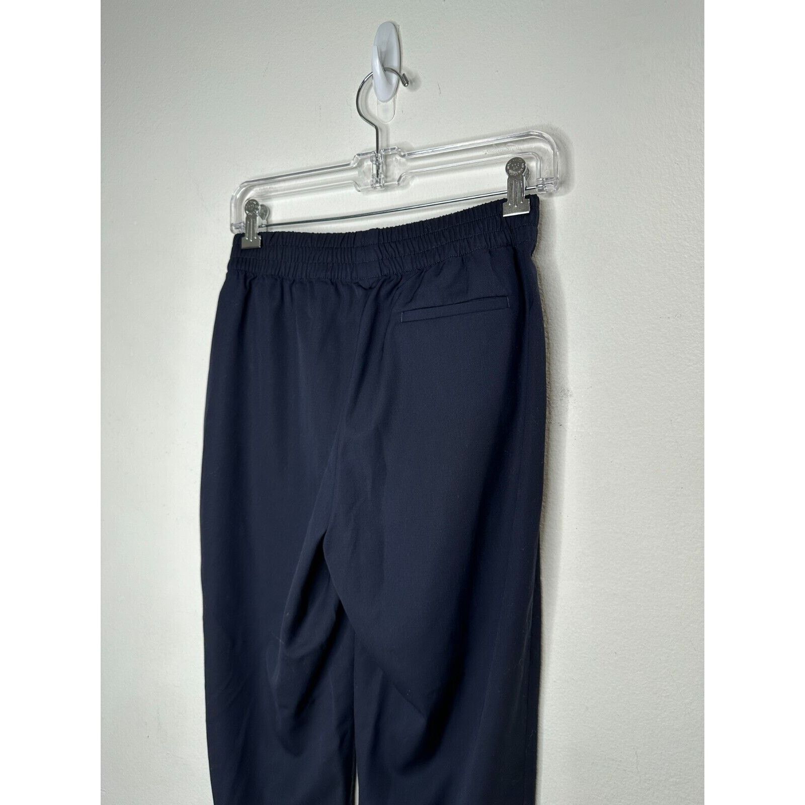 Everlane Everlane Black Italian GoWeave Easy Pull On Wool Pant 0 Size 25" / US 0 / IT 36 - 8 Thumbnail