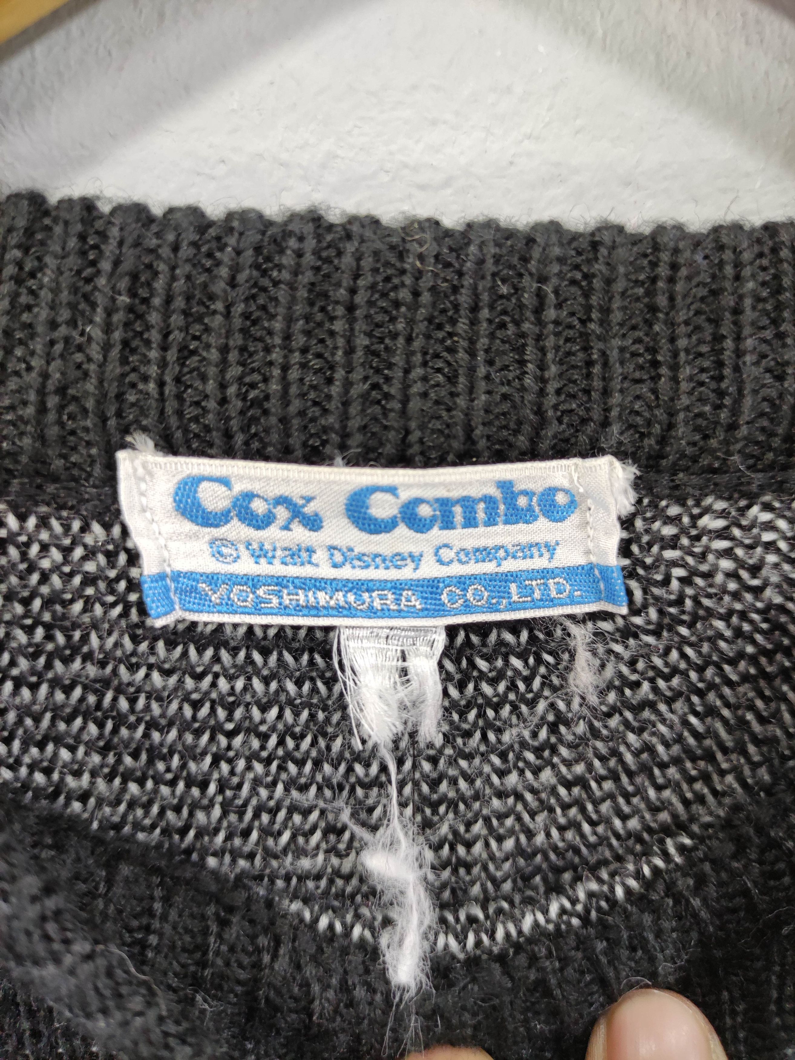 Disney Vintage Mickey Mouse By Cox Combo Wool Knit Jumper Size US M / EU 48-50 / 2 - 2 Thumbnail