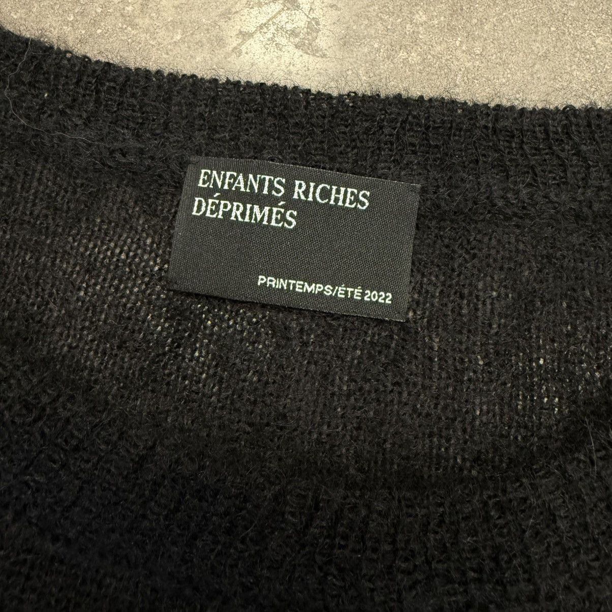 Enfants Riches Deprimes Enfants Riches Deprimes SS22 Star Mohair Knit Sweater Size US L / EU 52-54 / 3 - 5 Thumbnail