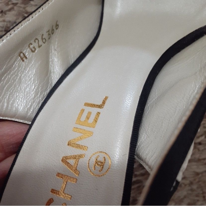 Chanel Chanel escarpins slingback shoes Size US 9.5 / IT 39.5 - 8 Thumbnail
