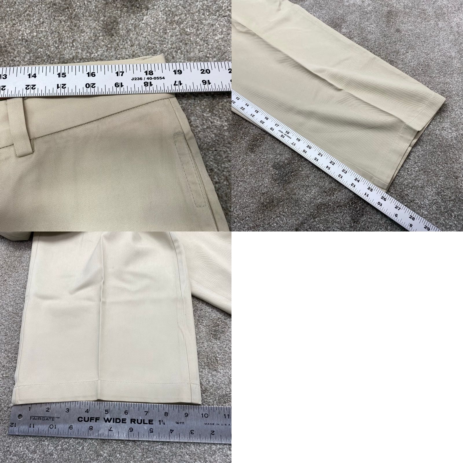 Tommy Bahama Tommy Bahama Pants Mens 38x26 Beige Khaki Flat Front Relaxed Chino Slacks Men’s 38 Beige Solid Casual Workwear 7199 Size US 38 / EU 54 - 8 Thumbnail