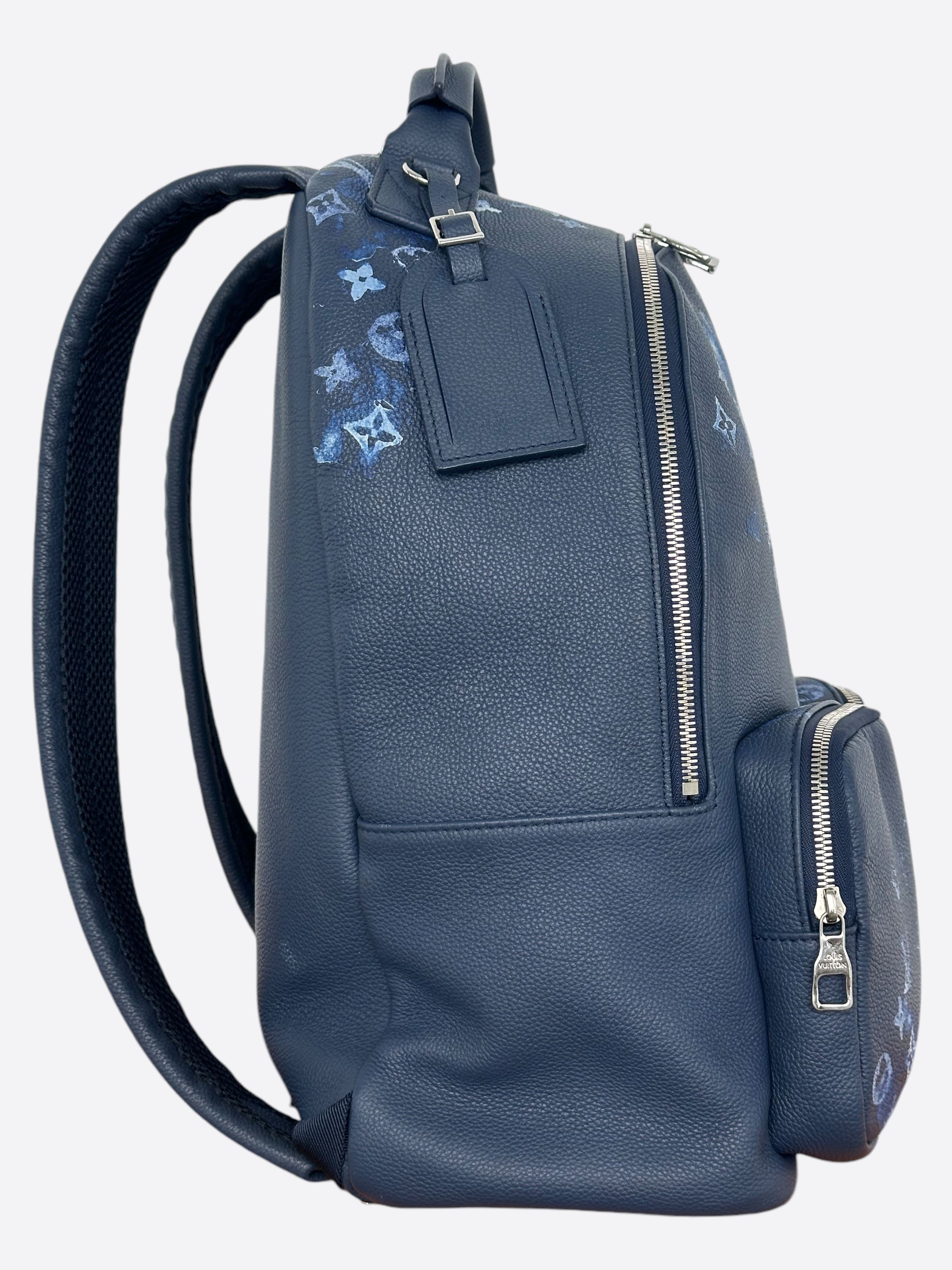 Louis Vuitton Louis Vuitton Navy Watercolor Monogram Multipocket Backpack |  Grailed