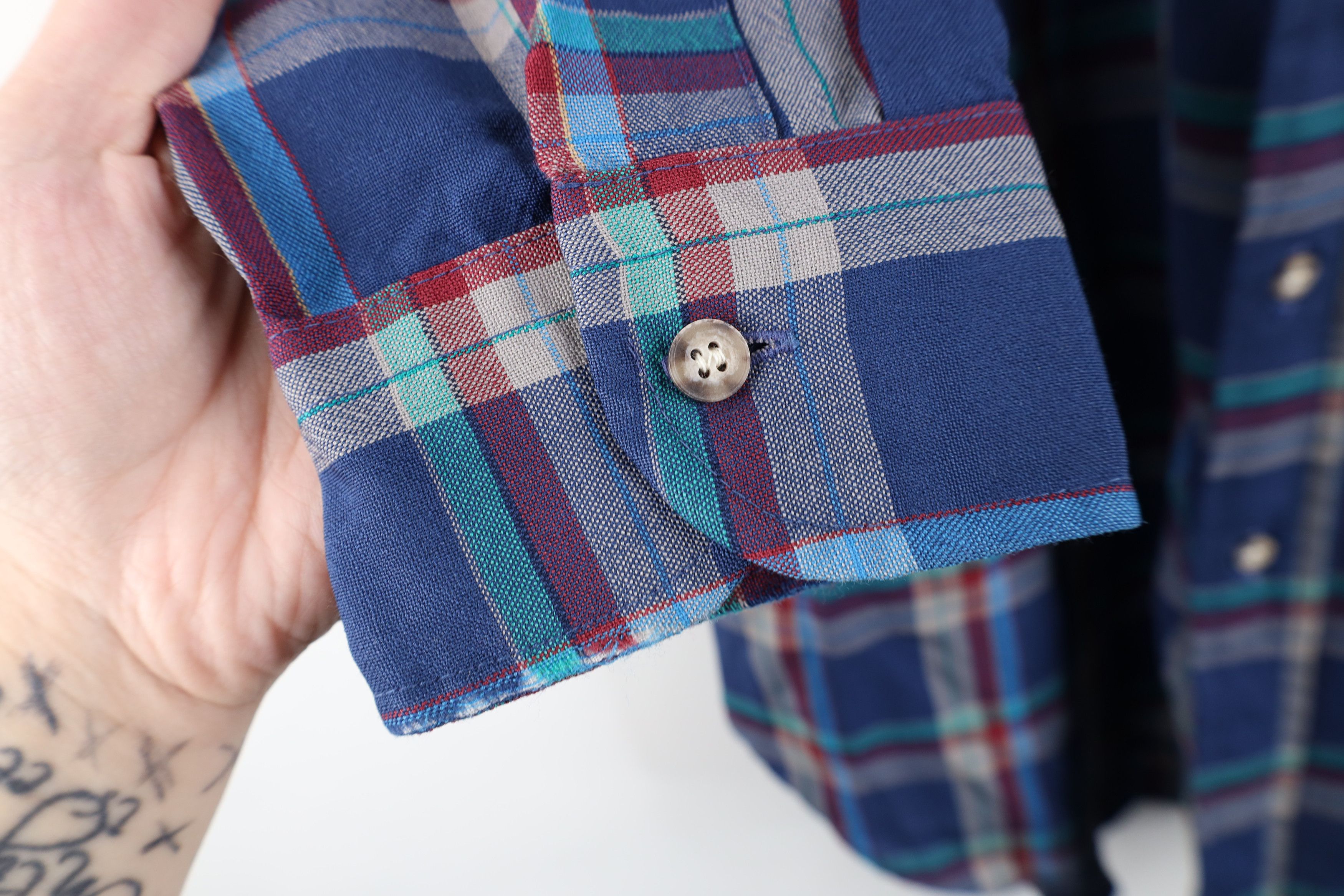Pendleton Vintage 70s Pendleton Virgin Wool Knit Button Shirt USA Size US L / EU 52-54 / 3 - 8 Thumbnail