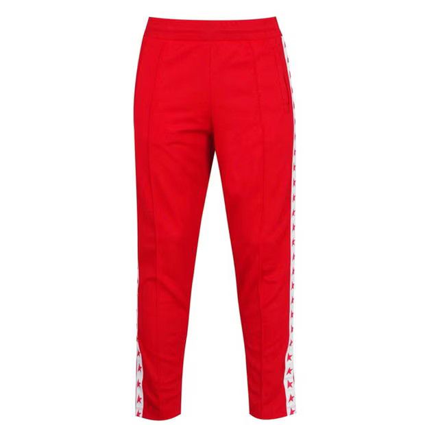 o1g2r1mq0524 Star Tracksuit Pants in Red/White