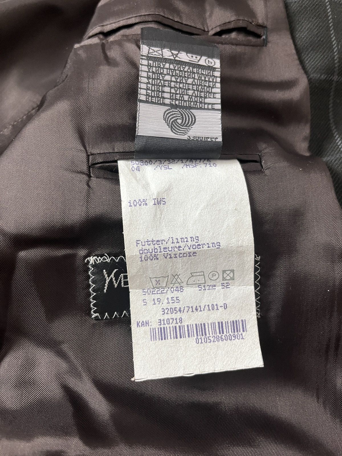 Yves Saint Laurent Vintage Yves Saint Laurent Blazer Checked Luxury YSL Size 52R - 9 Thumbnail