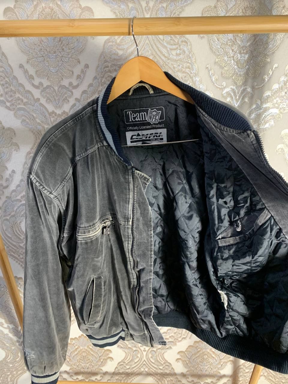 NFL Vintage Los Angeles Raiders NFL Retro Velour Jacket Y2K 90s Size US M / EU 48-50 / 2 - 12 Thumbnail