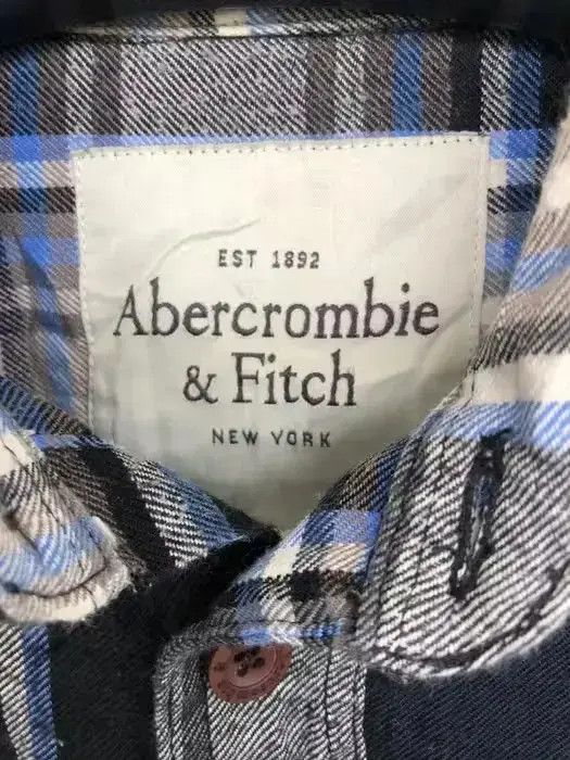 Abercrombie & Fitch × Flannel Abercrombie plaid tartan Flannel Shirt 👕 Size US M / EU 48-50 / 2 - 3 Thumbnail