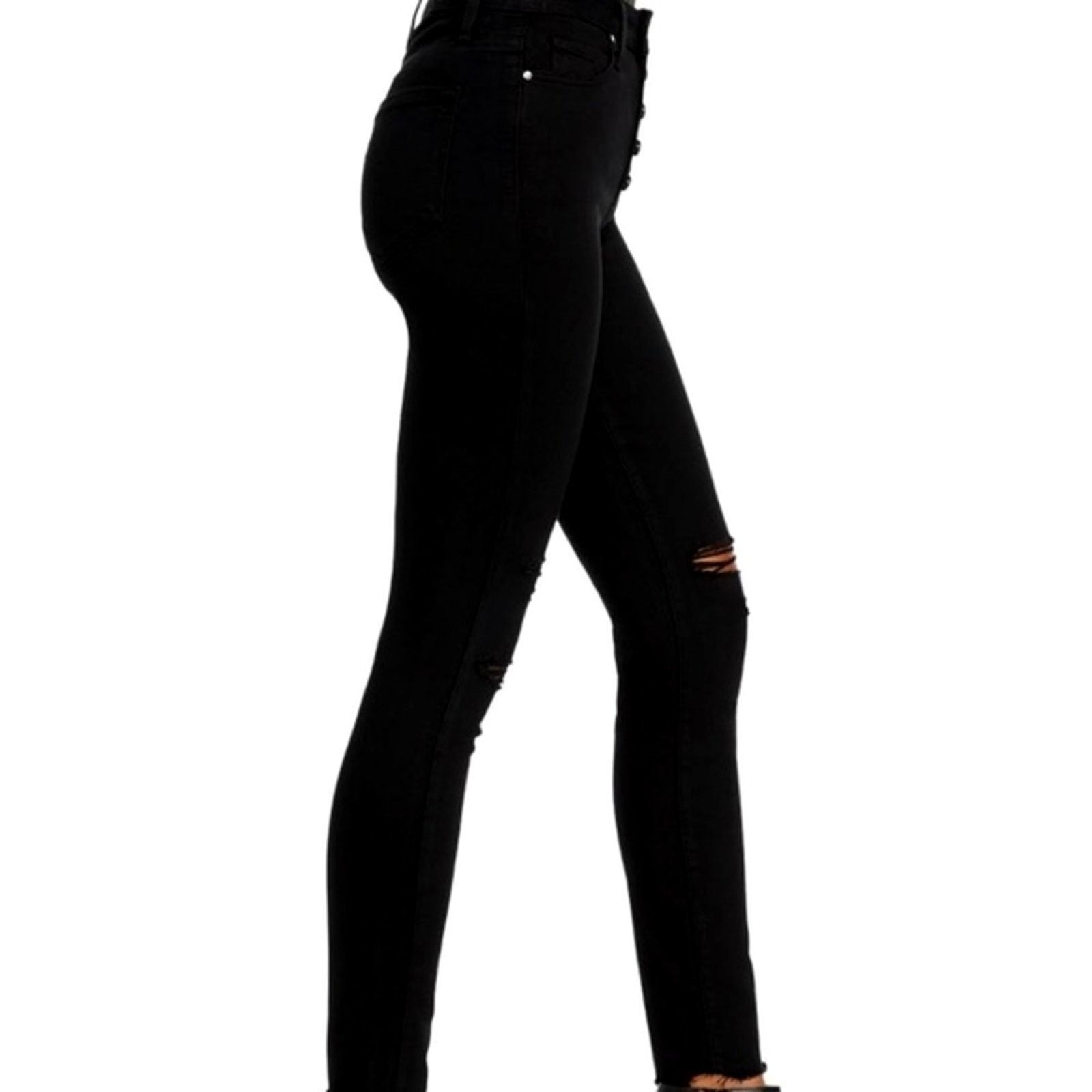 Paige Paige Black Jeans | Size 25 Size 26" / US 2 / IT 38 - 6 Thumbnail
