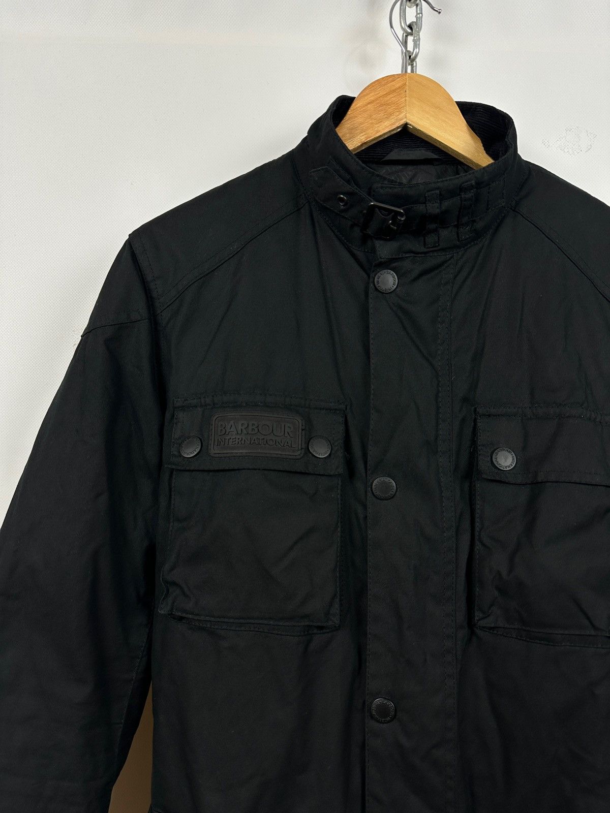 Barbour Barbour International Blackwell Waxed Motorcycle Jacket Size US L / EU 52-54 / 3 - 5 Thumbnail