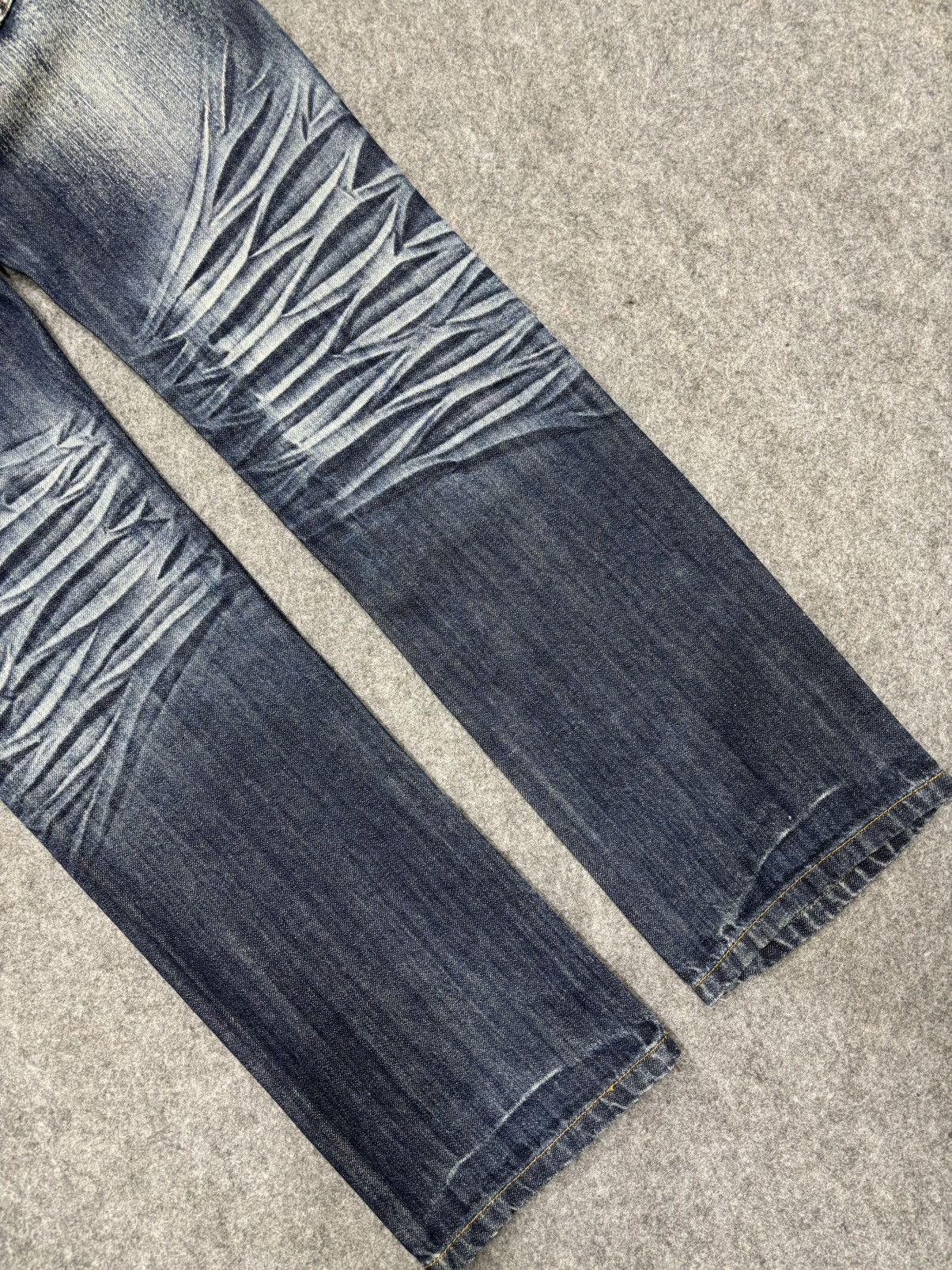 Japanese Brand 💥Insane💥MOVVE GEAR Seditionaries Stone Wash Denim F691 Size US 34 / EU 50 - 14 Thumbnail