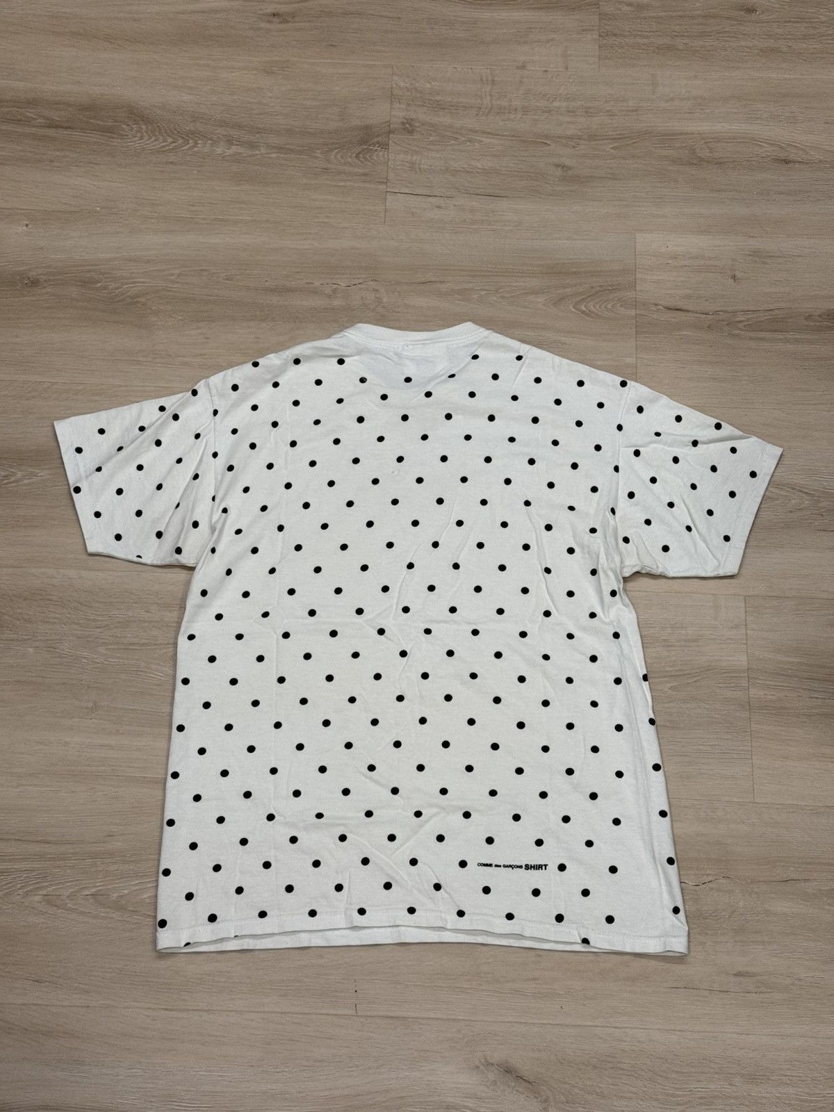 Garçons Shirt Supreme Cdg Box Logo Polka Dot Buy Supreme X Comme