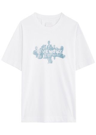 Givenchy o1h1sh10525 Reverse T-Shirt in White Size US XXL / EU 58 / 5 - 1 Thumbnail
