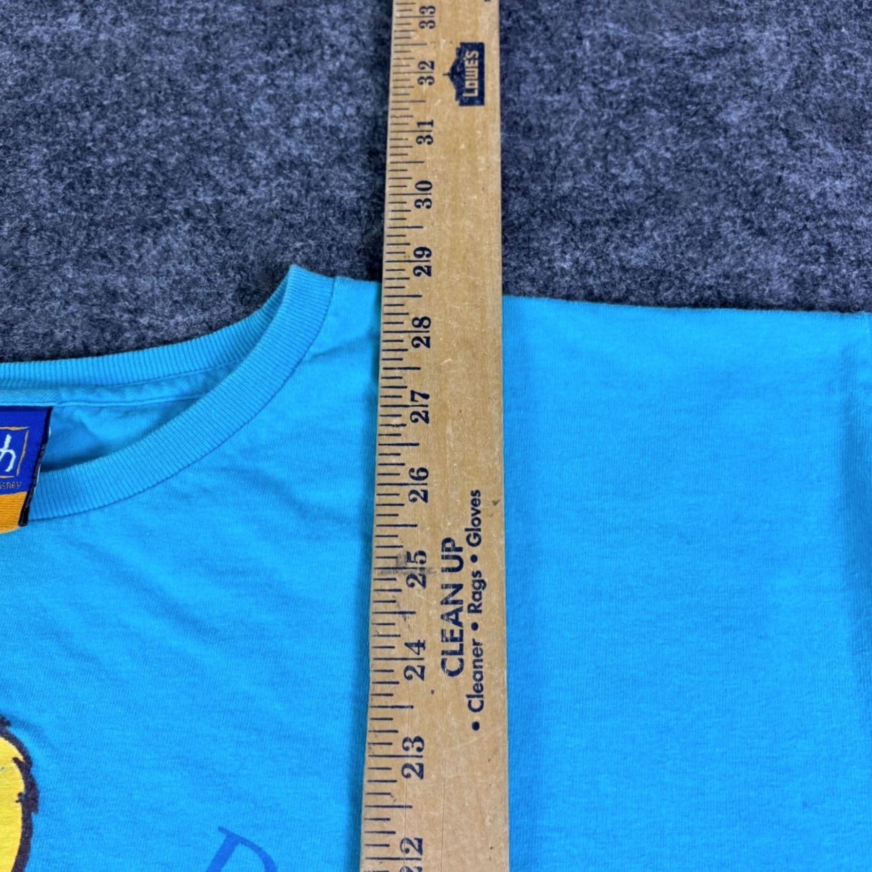 Disney VINTAGE Disney Winnie the Pooh T-Shirt Blue Graphic Tee Women Large Boxy 90s Size L / US 10 / IT 46 - 5 Thumbnail