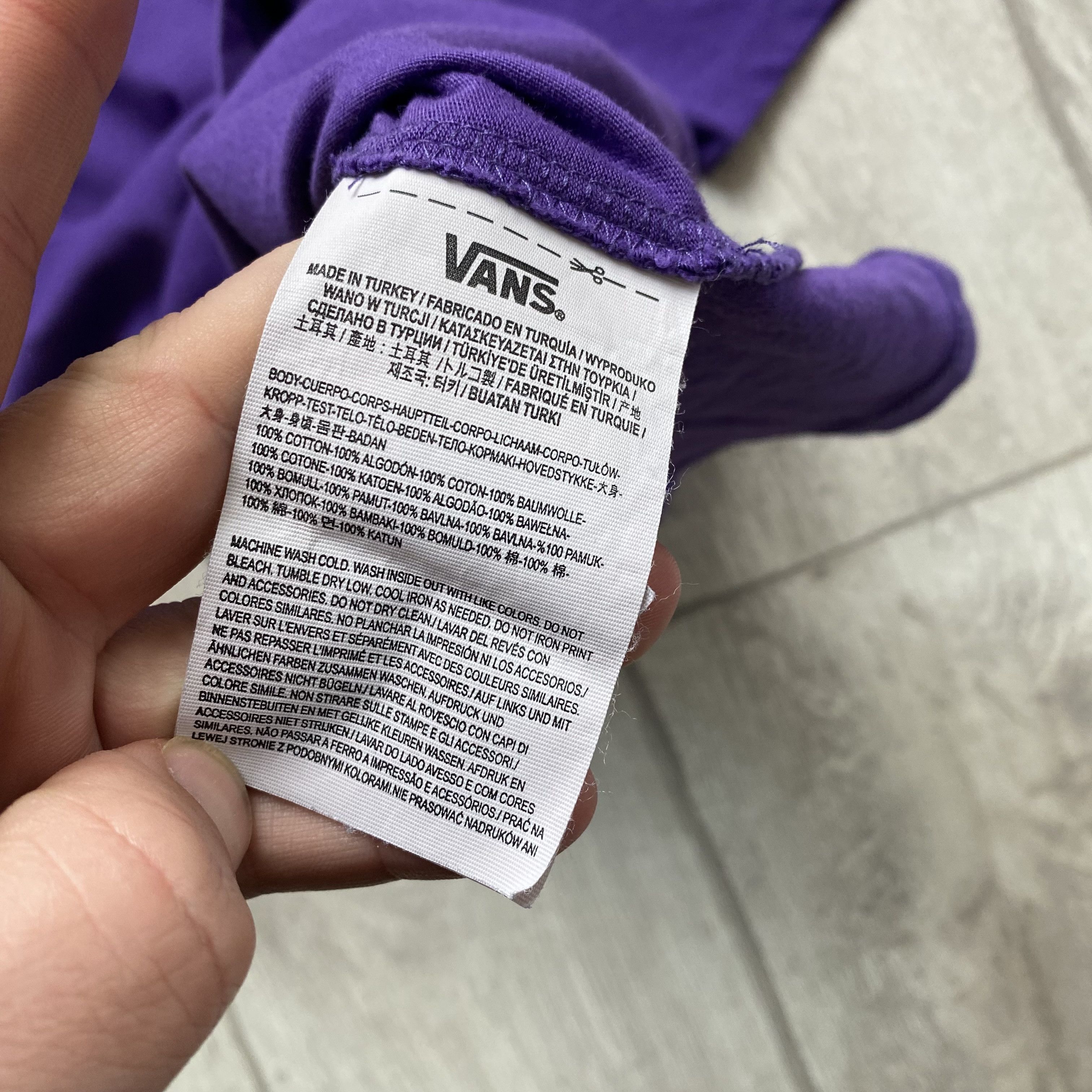 Vans 🛹 Skater Vans tee Original Graphic T-shirt Huf Stussy Size US S / EU 44-46 / 1 - 7 Thumbnail