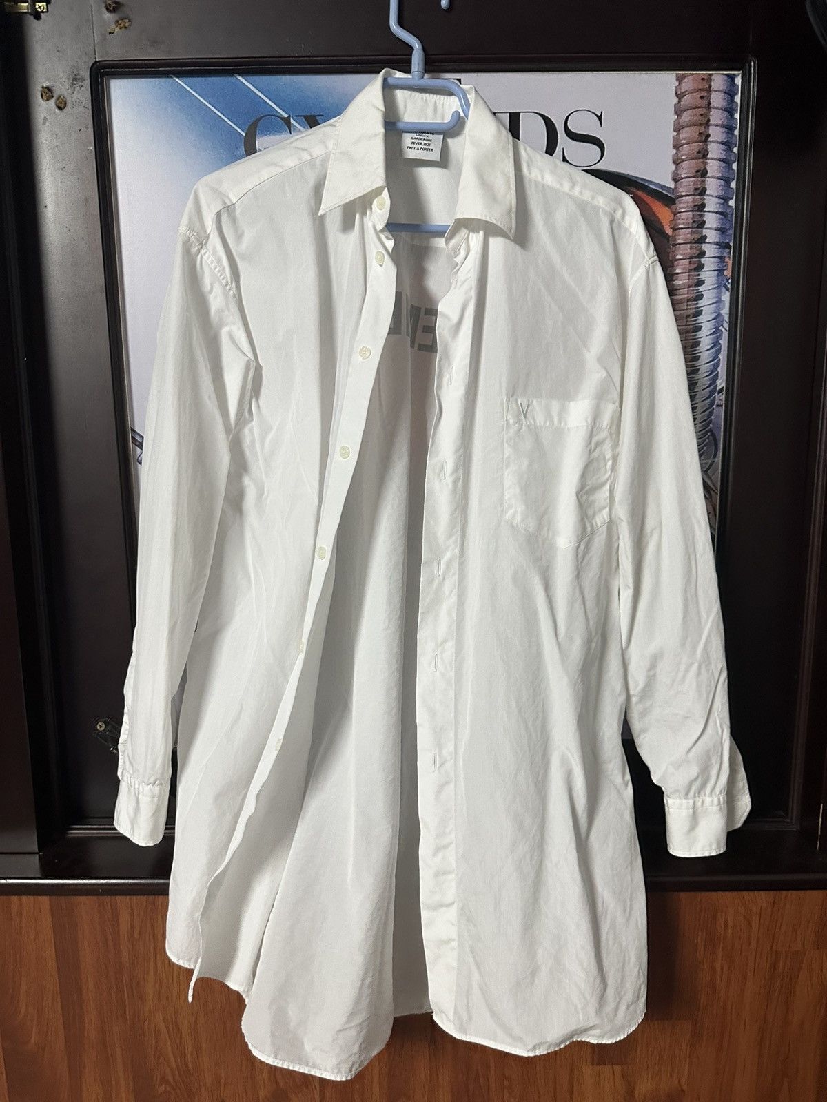 Vetements Vetements logo print long-sleeves shirt Size US XS / EU 42 / 0 - 3 Thumbnail