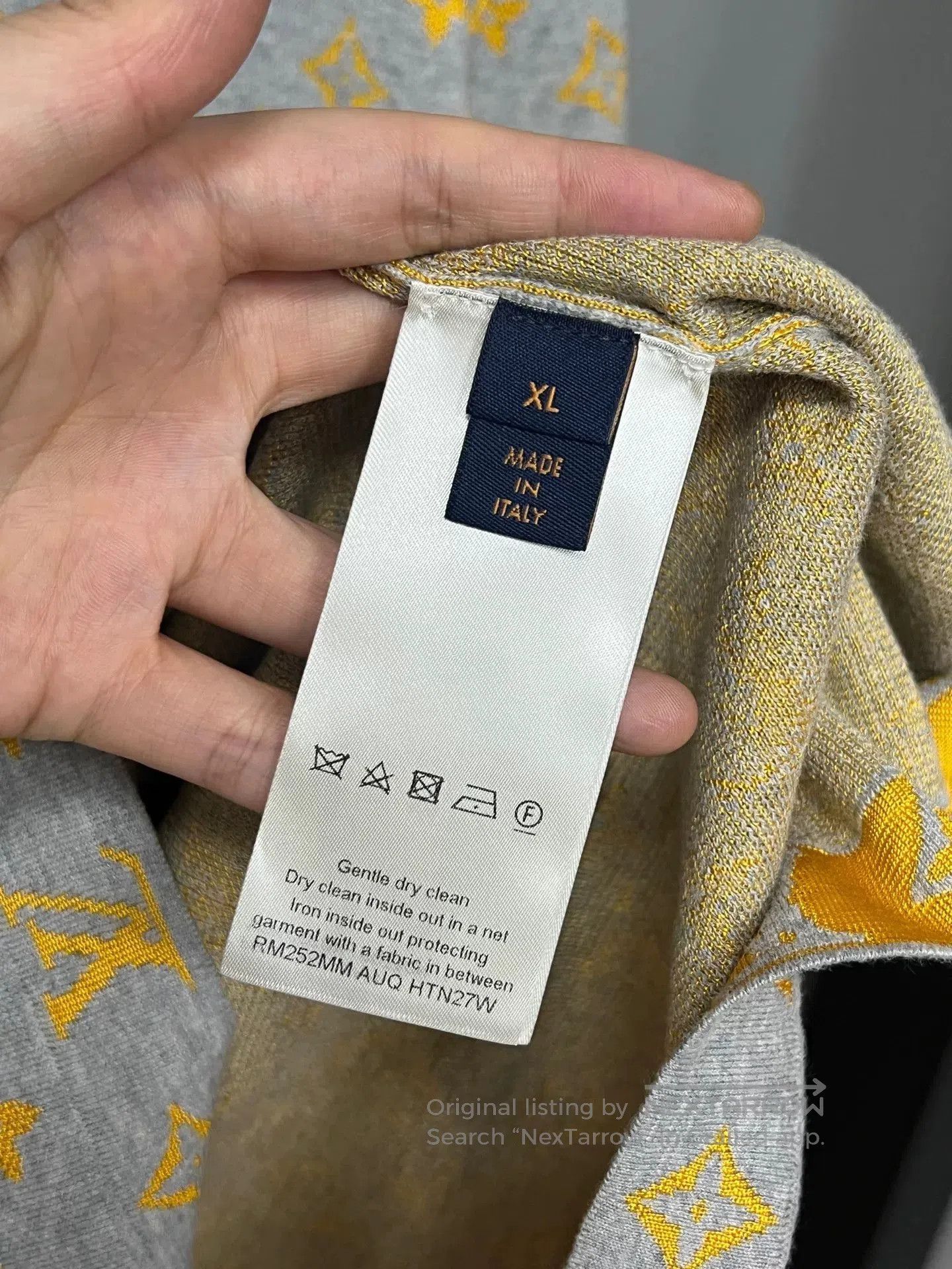 Louis Vuitton louis vuitton knit short sleeve shirt. Size US XL / EU 56 / 4 - 4 Thumbnail