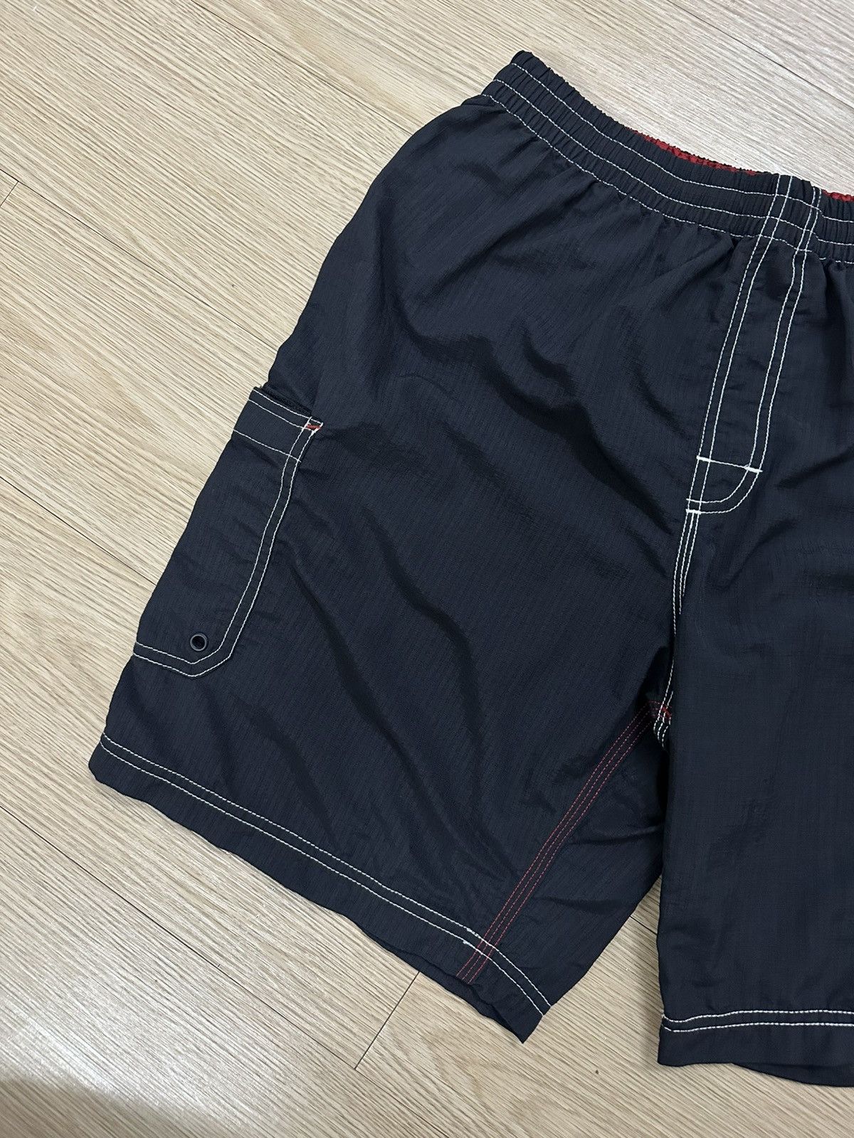 Stussy × Vintage Rare And Beautiful Vintage Stussy Cargo Pocket Shorts Size US 32 / EU 48 - 3 Thumbnail