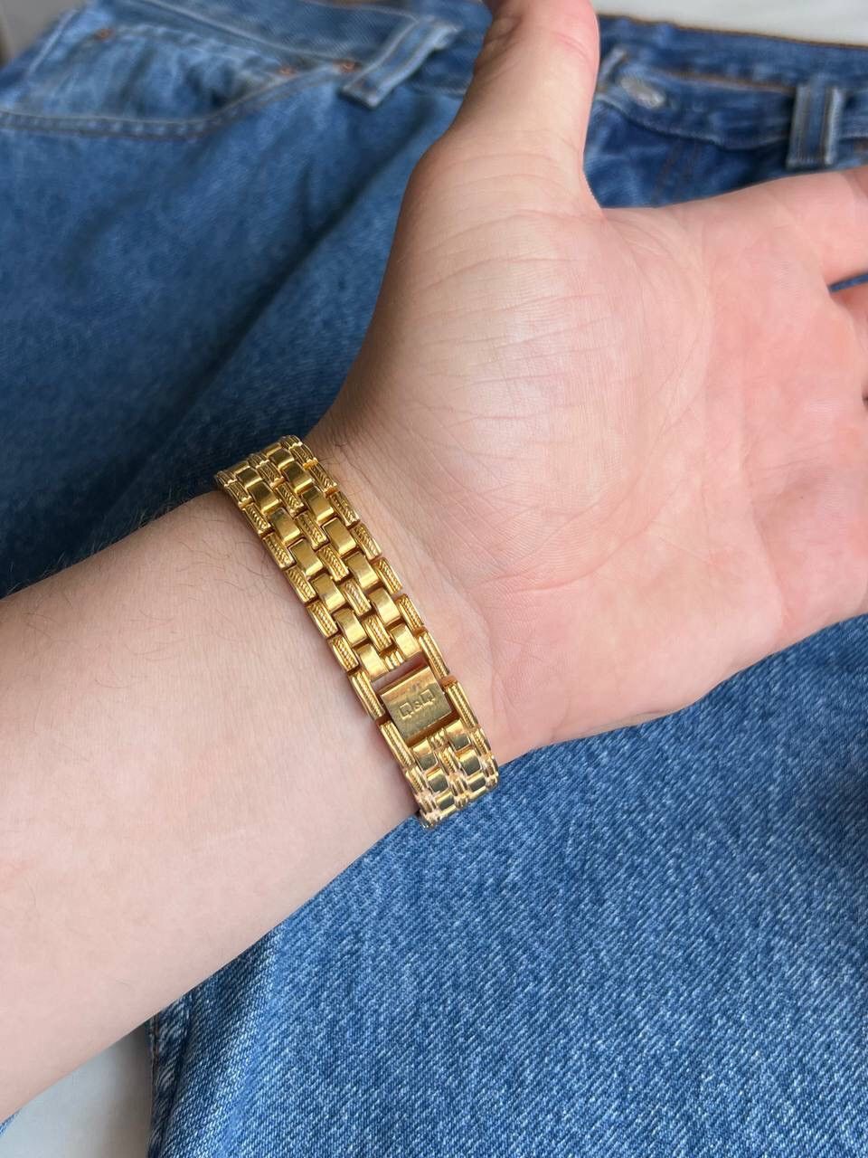 Japanese Brand × Vintage Vintage Japanese Style Watch Gold Tone Retro 2000s Size ONE SIZE - 6 Thumbnail
