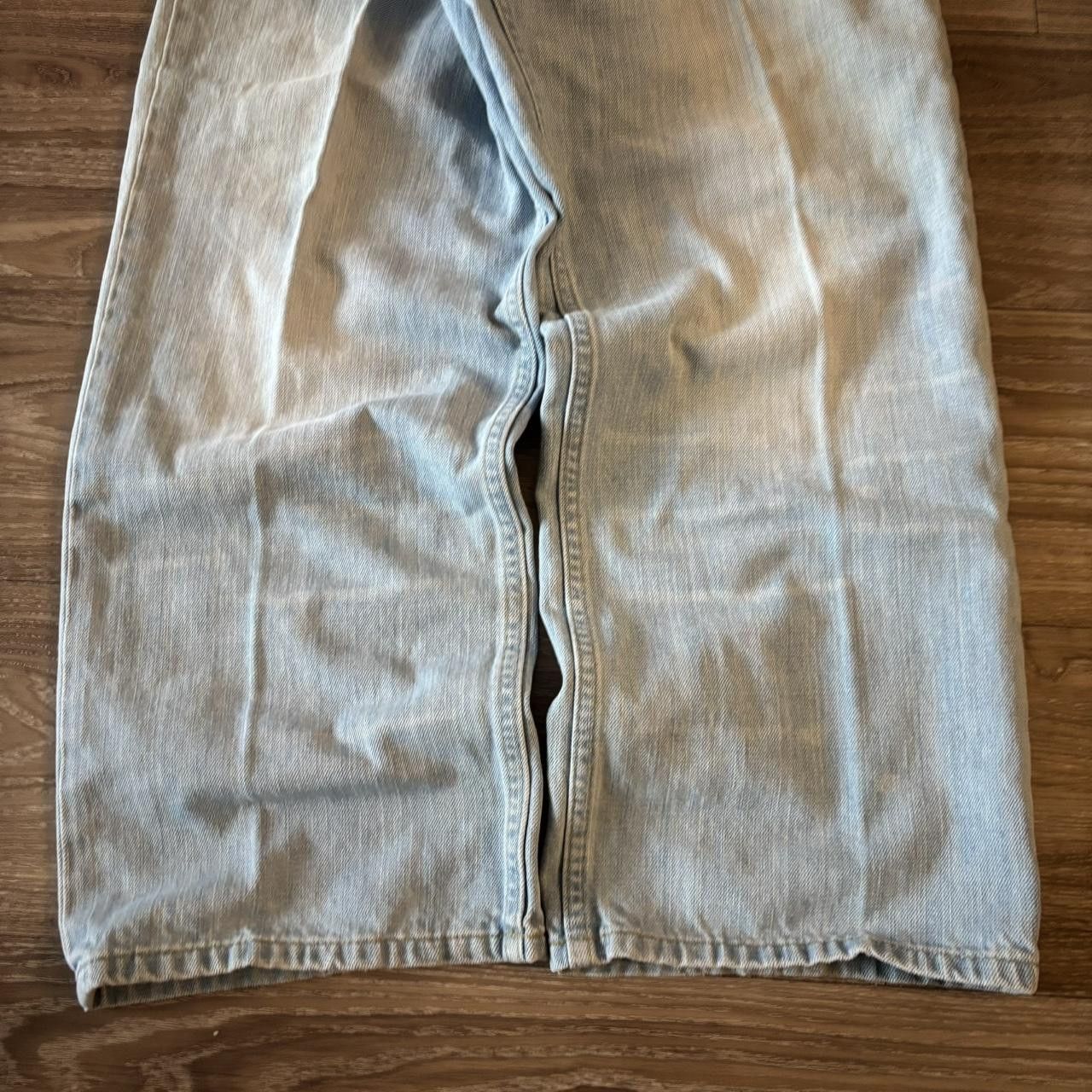 Tommy Hilfiger Crazy Vintage Y2K/2000s Baggy Light Wash Tommy Hilfiger Skater Denim Jeans! 38x30 Size US 38 / EU 54 - 6 Thumbnail