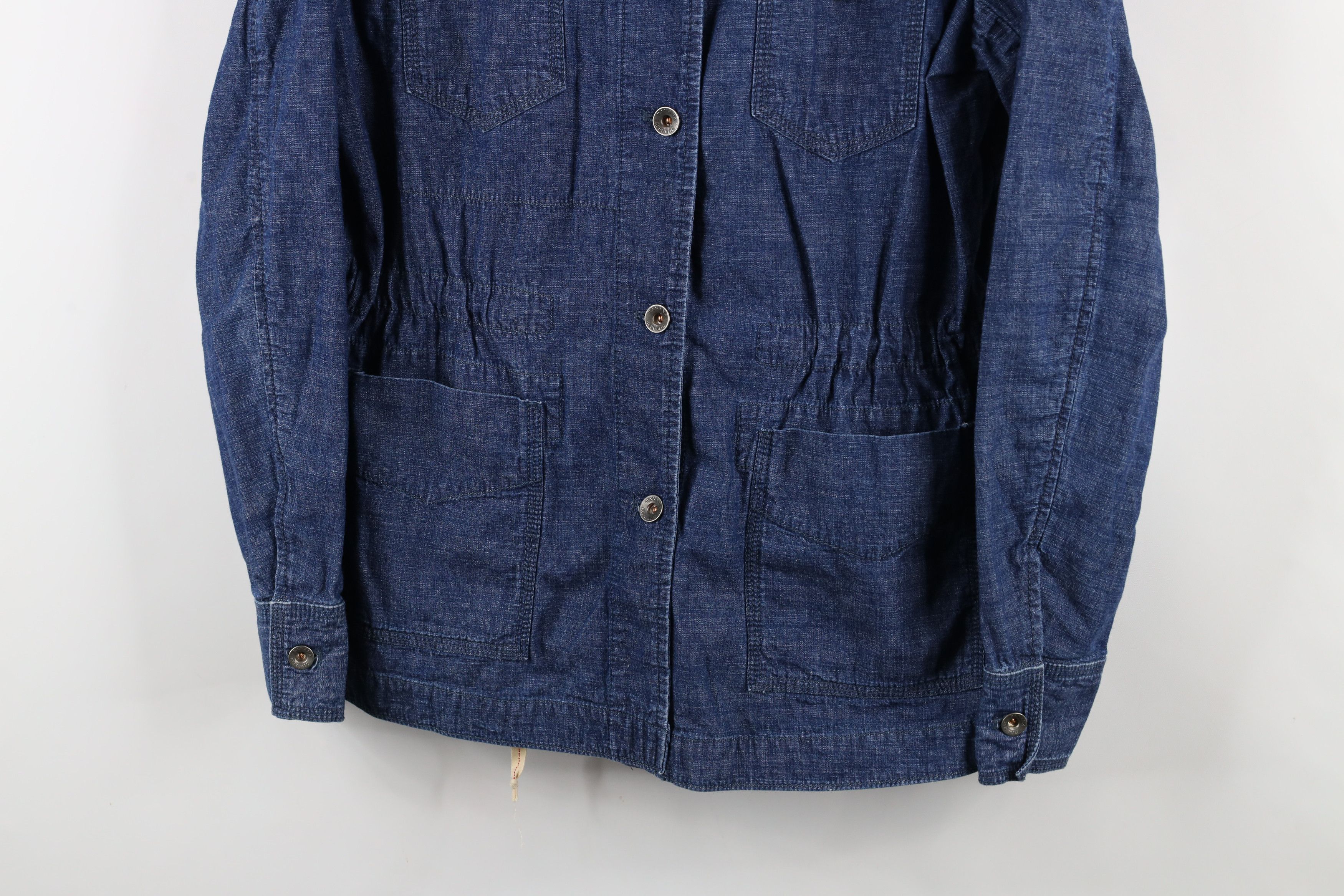 Banana Republic × Vintage Bananan Republic Denim Button Shirt Jacket Jac Shirt Blue Size XL / US 12-14 / IT 48-50 - 3 Thumbnail