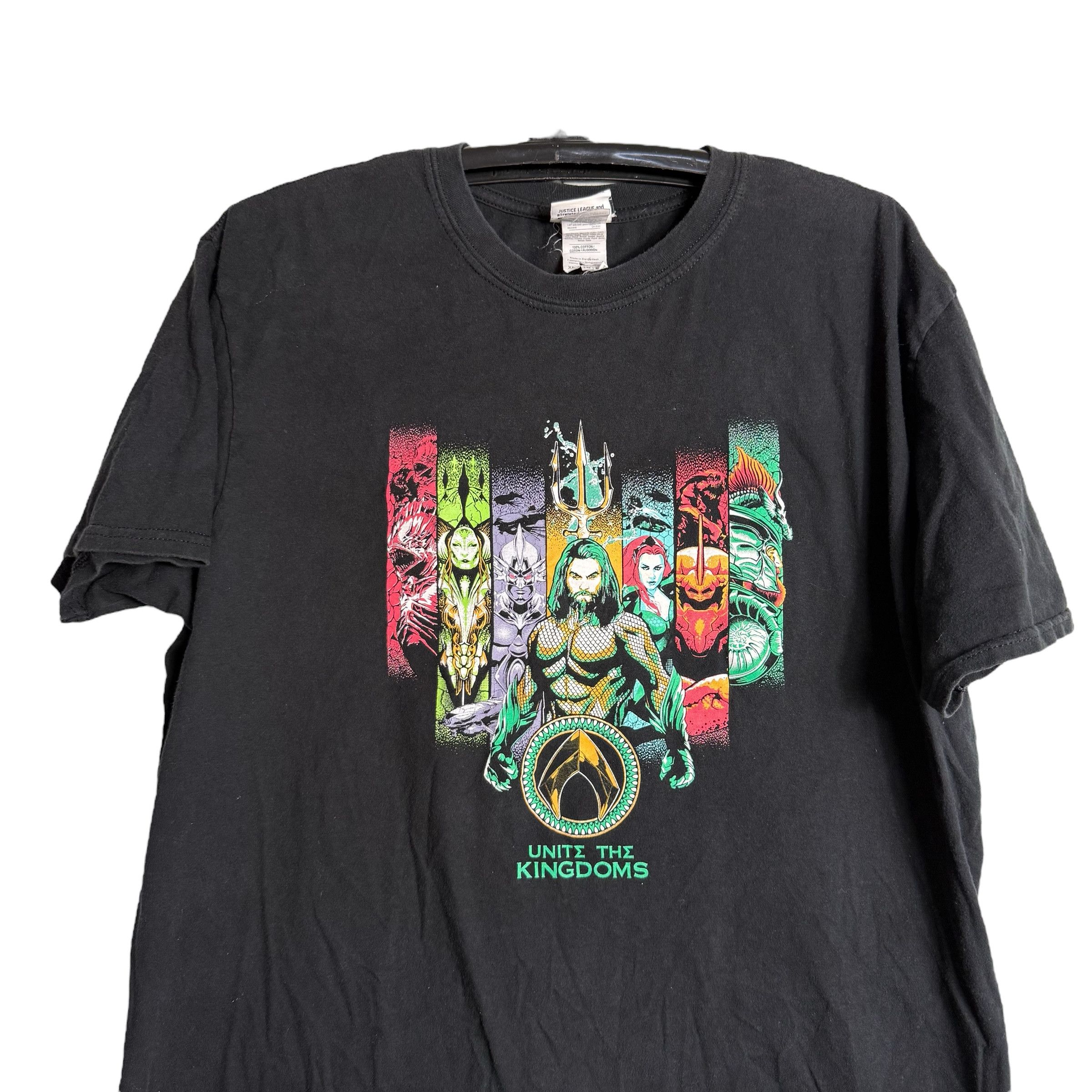 DC Comics 🔥RARE🔥Aquaman Unite The Kingdoms DC Comics T-shirt Size US XL / EU 56 / 4 - 2 Thumbnail