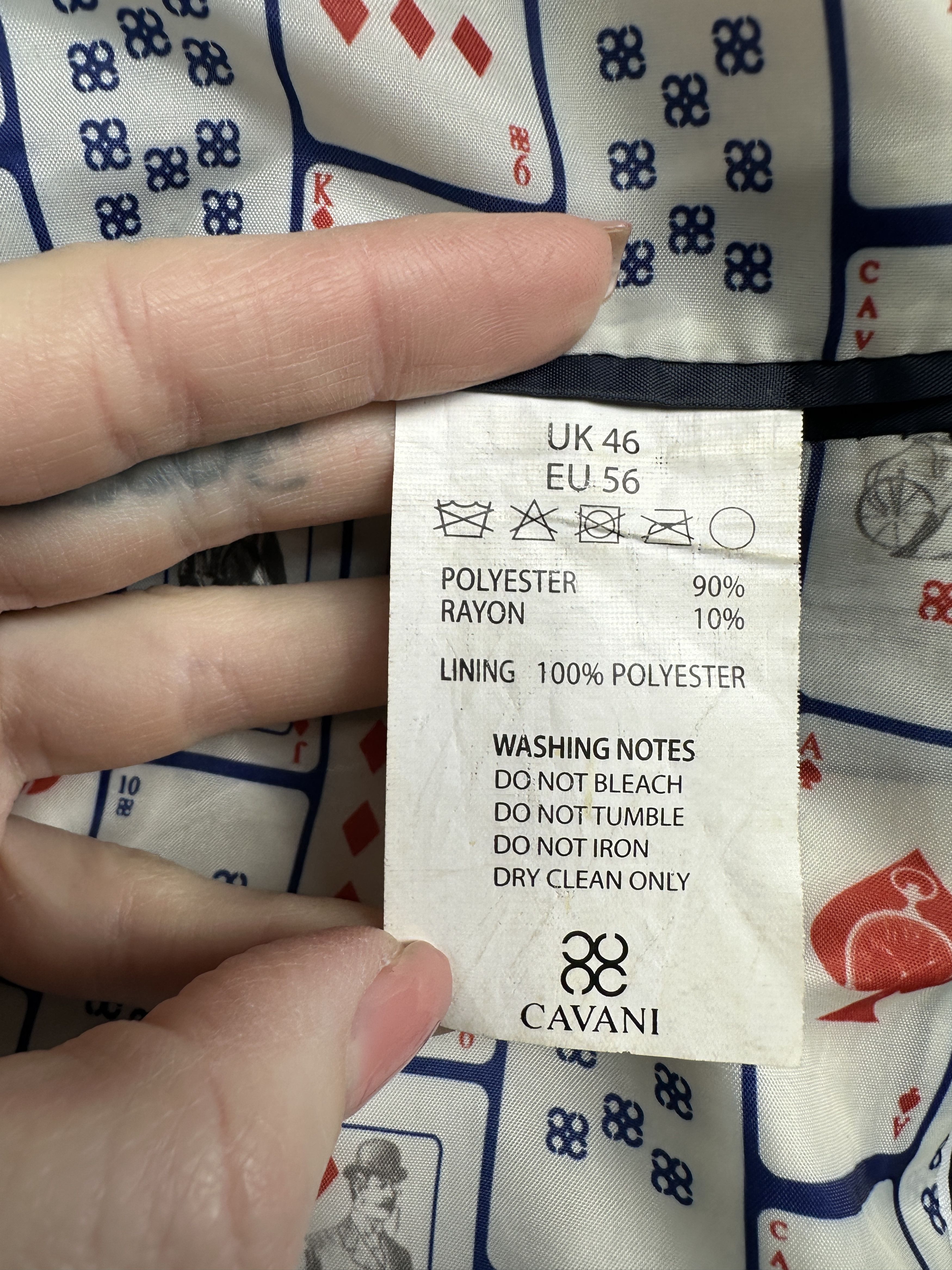 Other Cavani Mens Blazer Jacket Size 46R - 5 Thumbnail