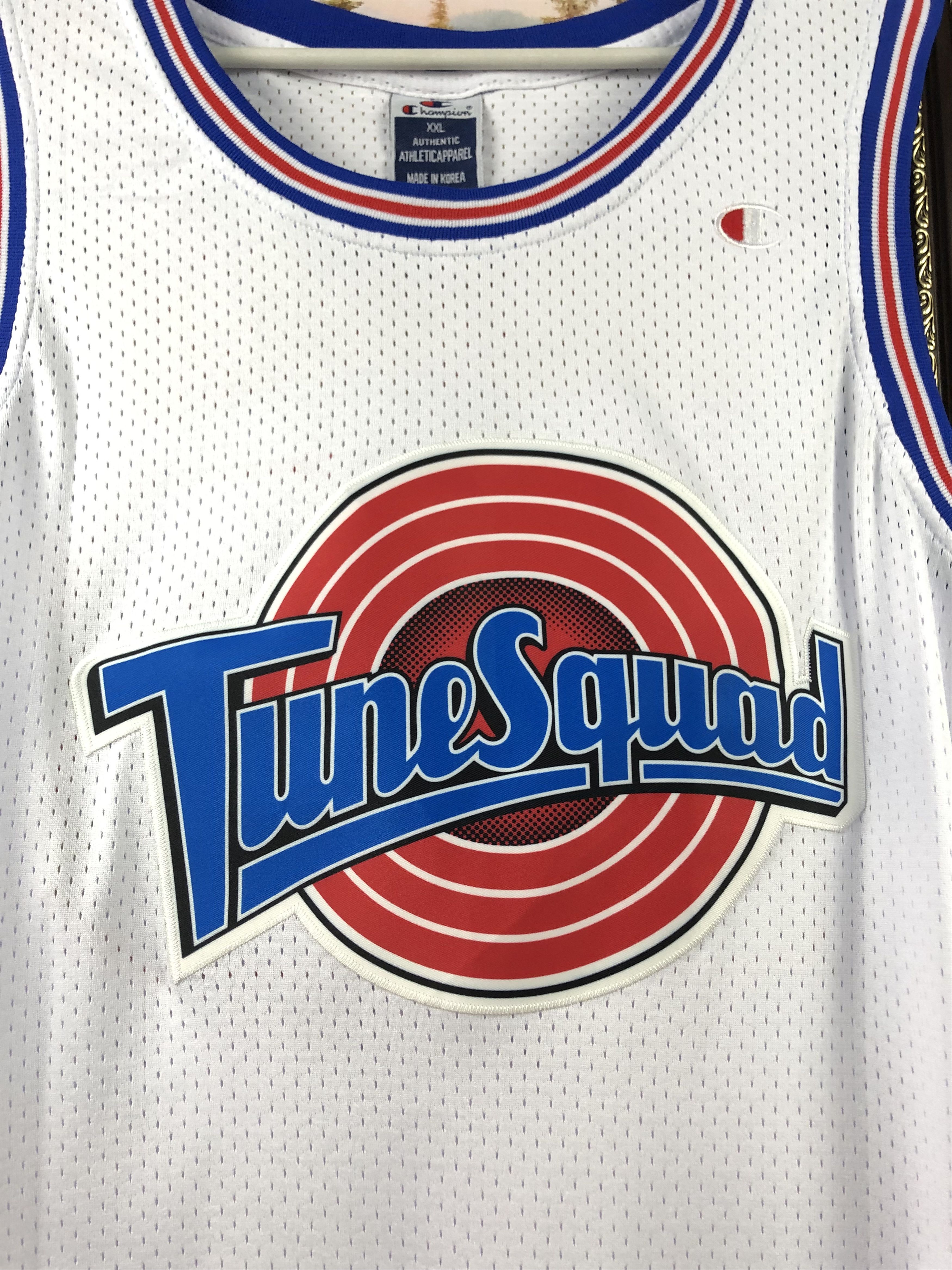 NBA Vintgae Champion Tune Squad Jordan Jersey Shirt Looney Tunes Size US XXL / EU 58 / 5 - 7 Thumbnail