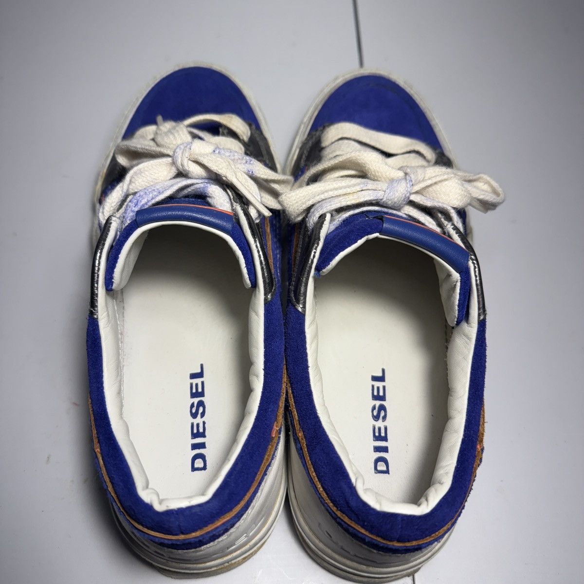 Diesel Diesel Men’s S-Grindd Low Lace Blue Sneakers US Size 7.5 Size US 7.5 / EU 40-41 - 11 Thumbnail