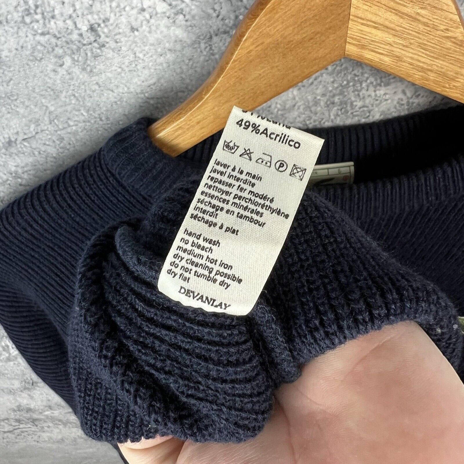 Lacoste Lacoste Vintage Sweater Men's Size 6 Long Sleeve Size US L / EU 52-54 / 3 - 3 Thumbnail