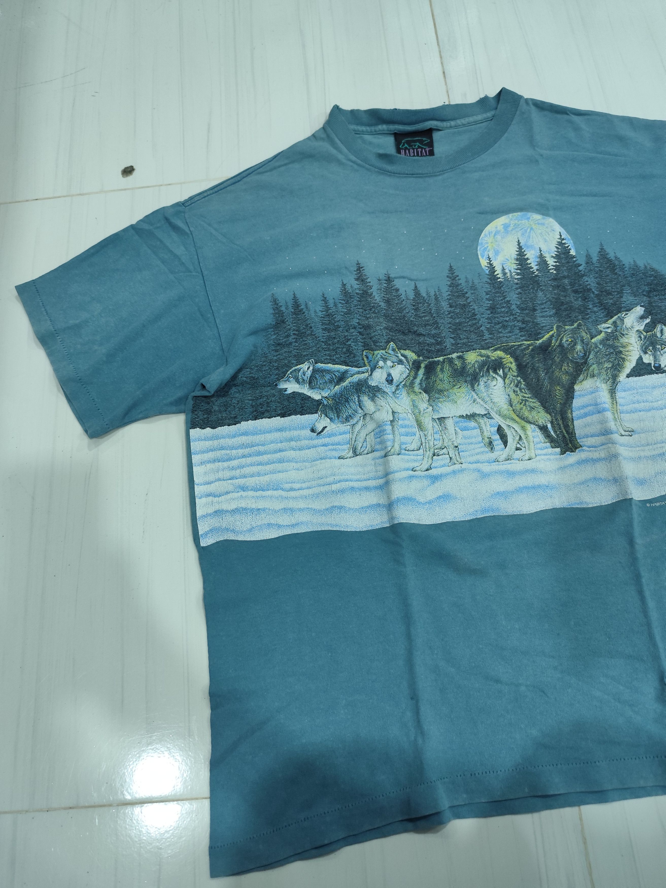 Vintage Vintage 1991 habitat wolfs Size US L / EU 52-54 / 3 - 2 Thumbnail