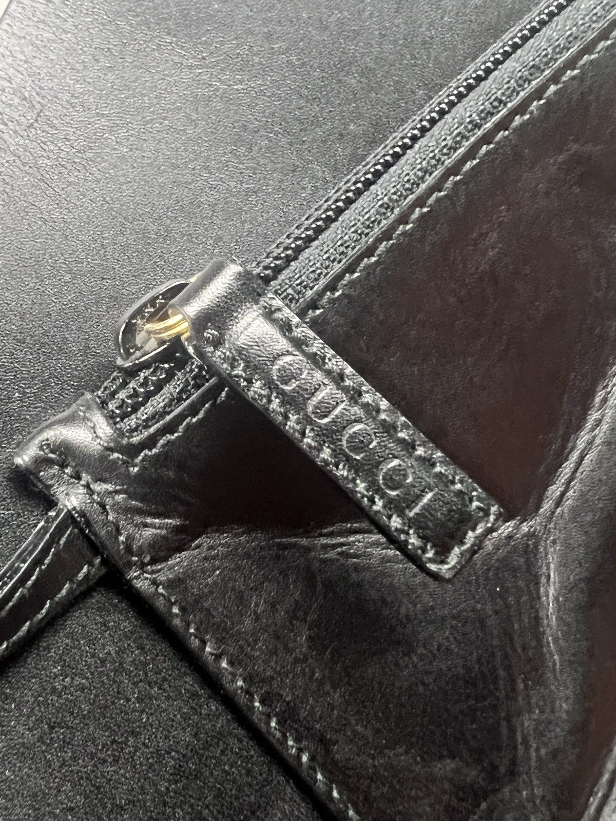 Gucci Vintage Gucci Bamboo Top Handle Leather Bag Size ONE SIZE - 22 Thumbnail