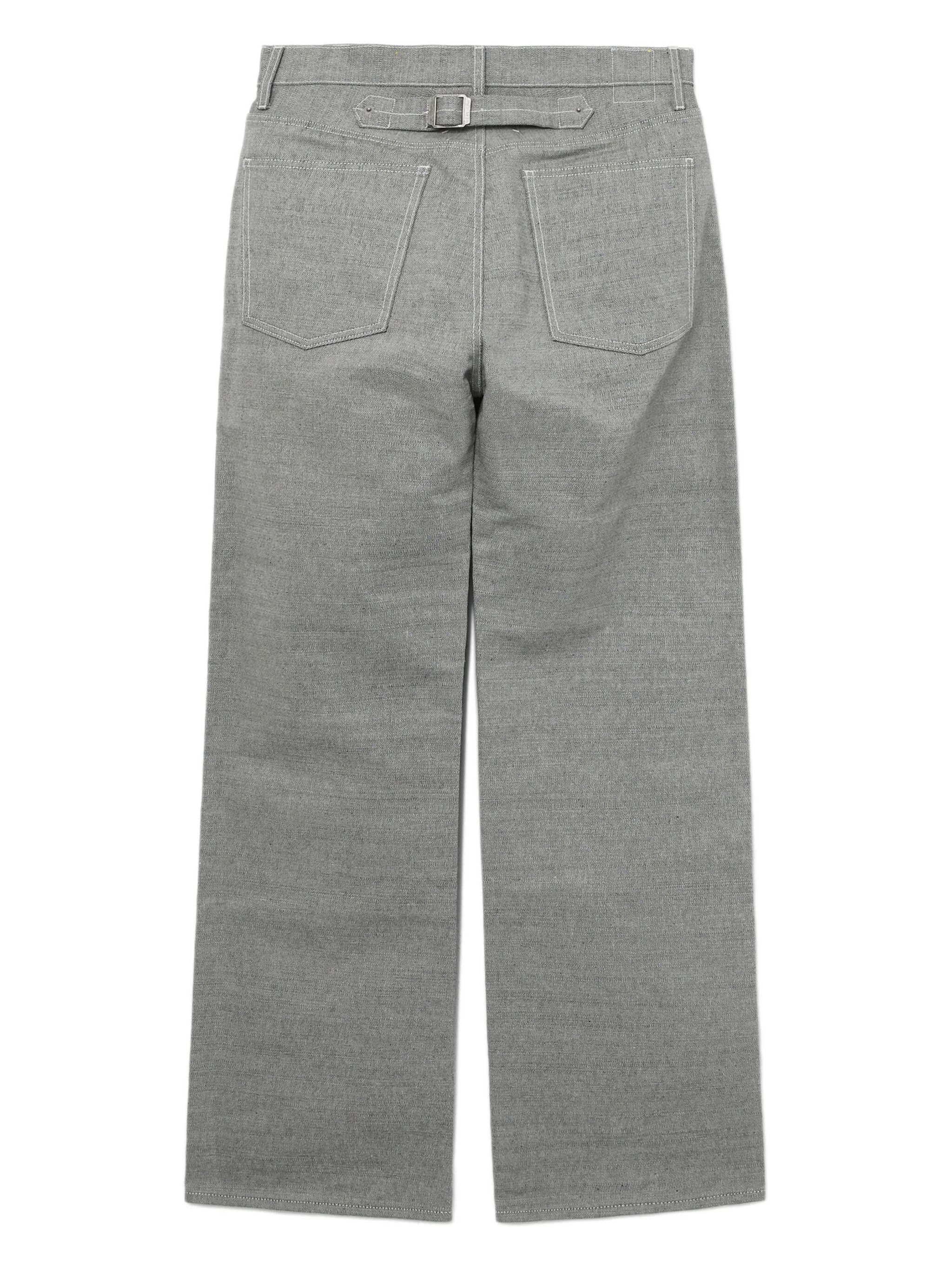 Maison Margiela o1y0625 Casual Pant in Gray Size 26" / US 2 / IT 38 - 5 Thumbnail