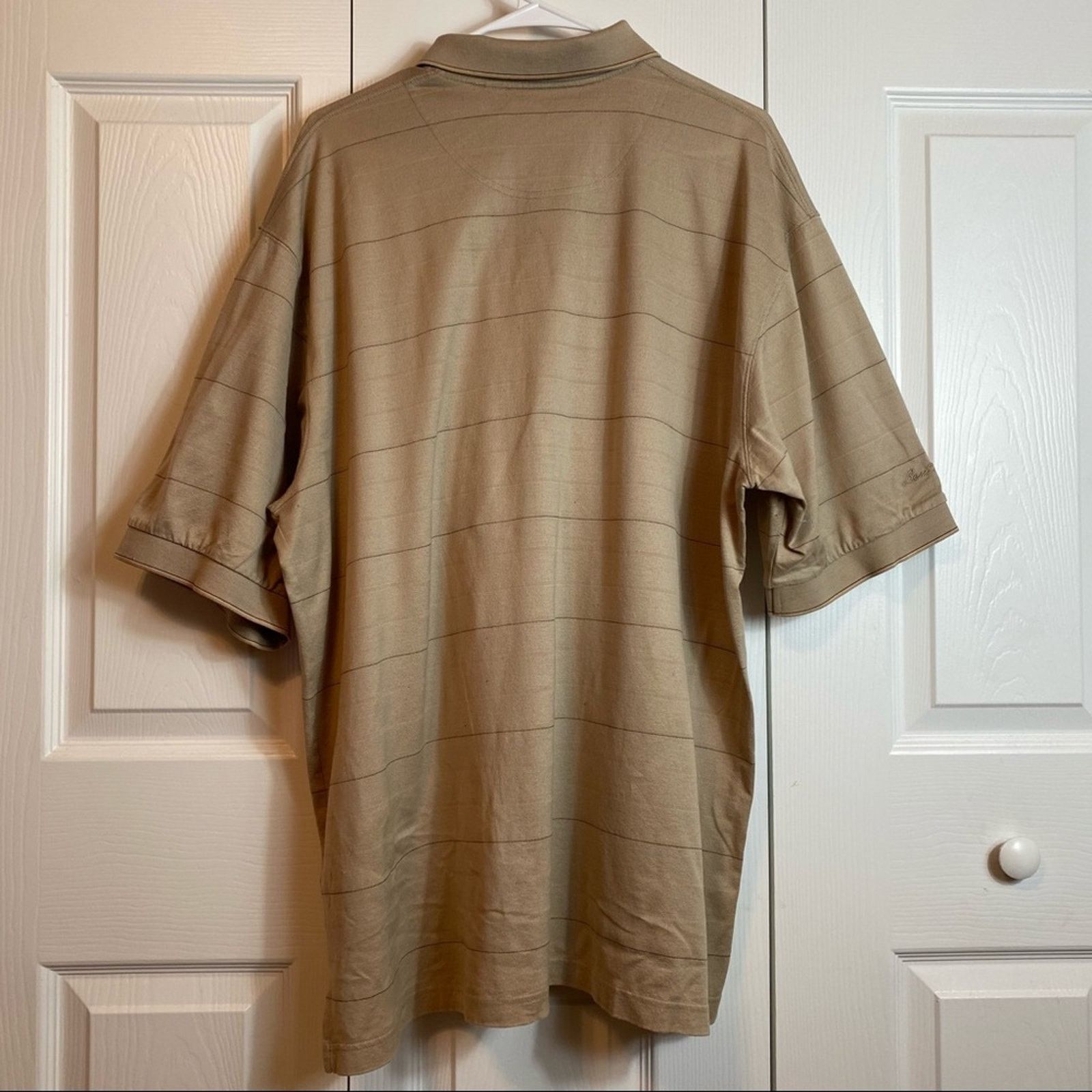 Hogan Ben Hogan Men's Size XL Golf Stripe Polo Shirt Size US XL / EU 56 / 4 - 2 Thumbnail