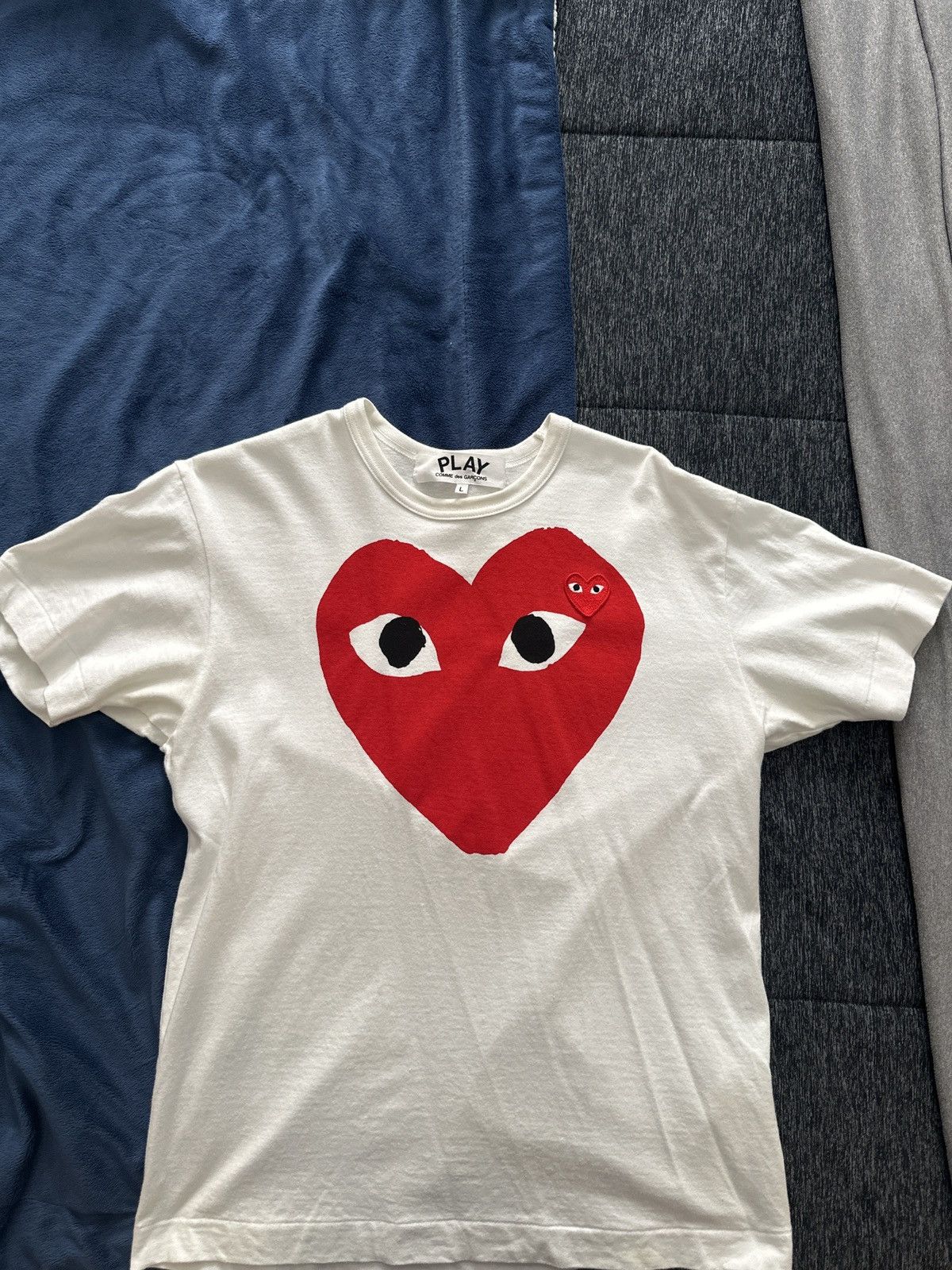 Comme des Garcons CDG Big Heart T shirt Size US L / EU 52-54 / 3 - 2 Thumbnail