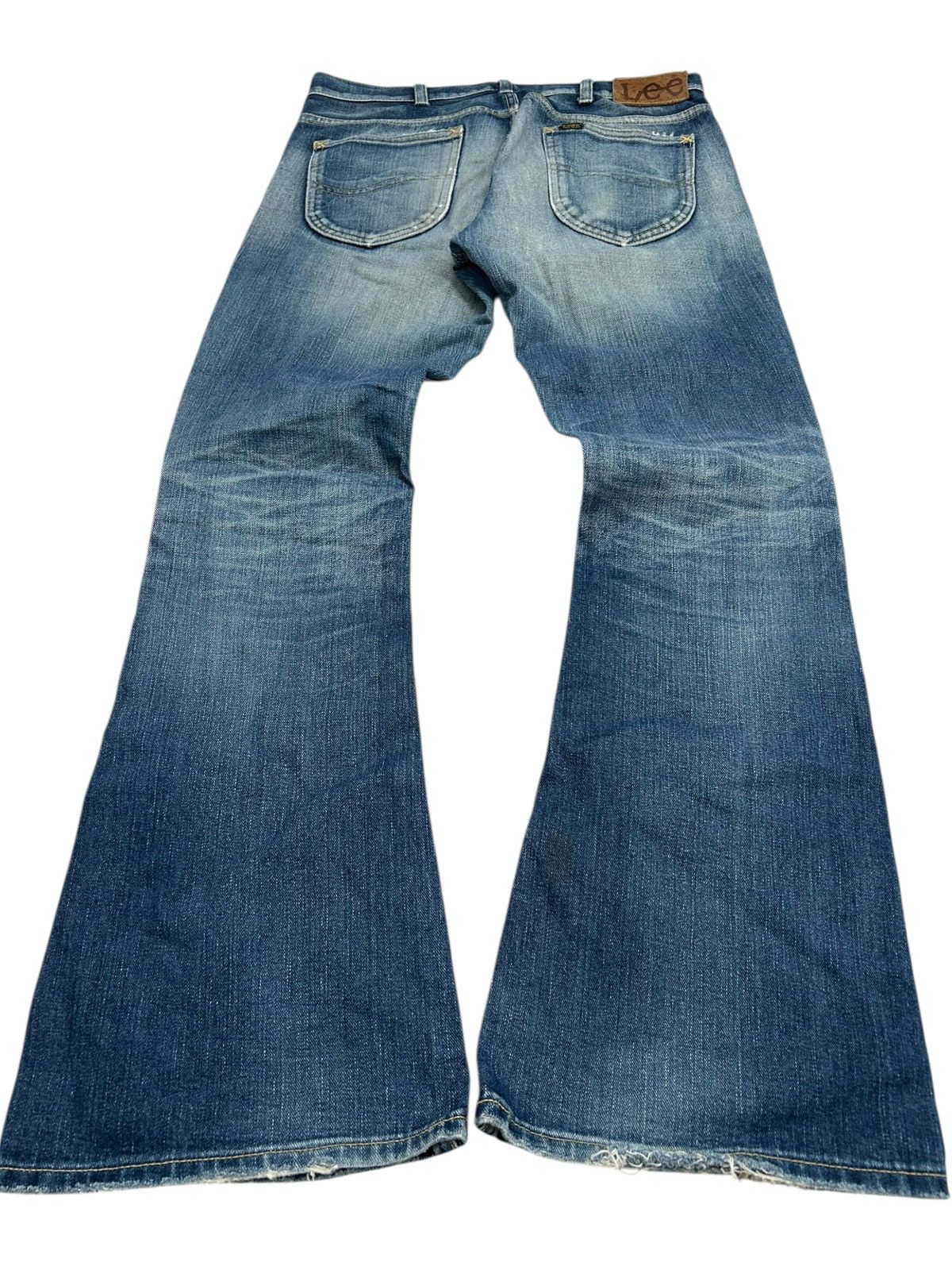 Tornado Mart Flare Lee Rider Jean Mud Washed Distressed Dystopian Design Size US 32 / EU 48 - 10 Thumbnail