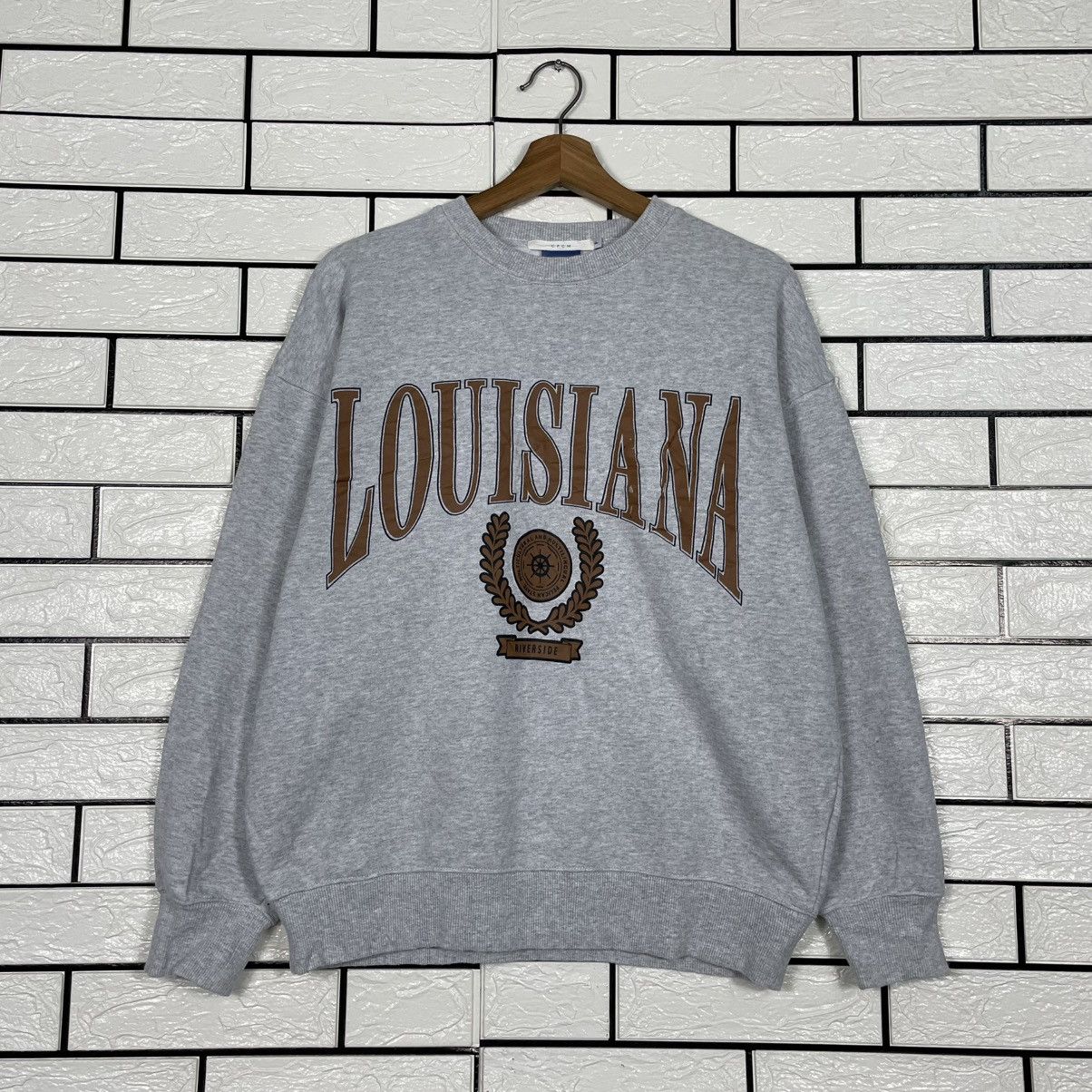 Japanese Brand Louisiana Crewneck Sweatshirt Size US M / EU 48-50 / 2 - 1 Thumbnail