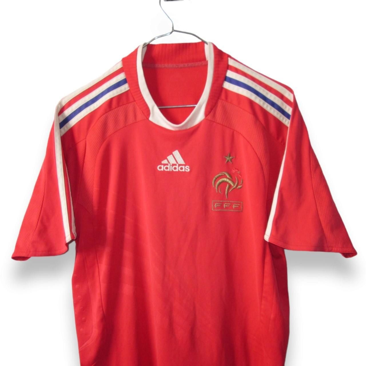 Adidas France 2007 2008 Away Shirt Jersey Size US S / EU 44-46 / 1 - 3 Thumbnail