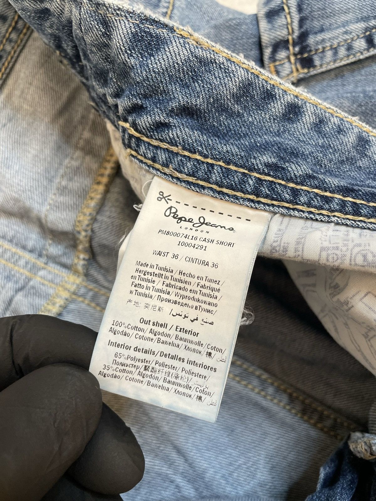 Pepe Jeans Pepe Jeans regular fit blue denim jeans shorts Size US 34 / EU 50 - 5 Thumbnail