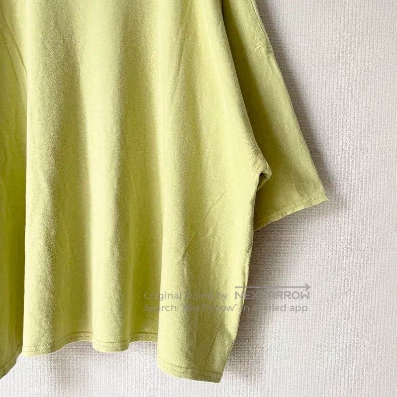 Kapital Kapital Avocado green stitched loose T-shirt Size US S / EU 44-46 / 1 - 5 Thumbnail