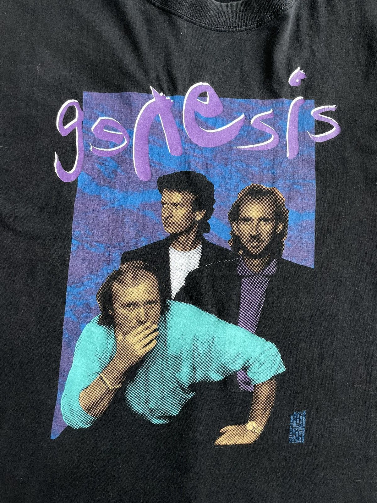 genesis tour 1992 Tシャツ 1992 Genesis Tour XL Band T-shirt. Drummer Phil Collins. No