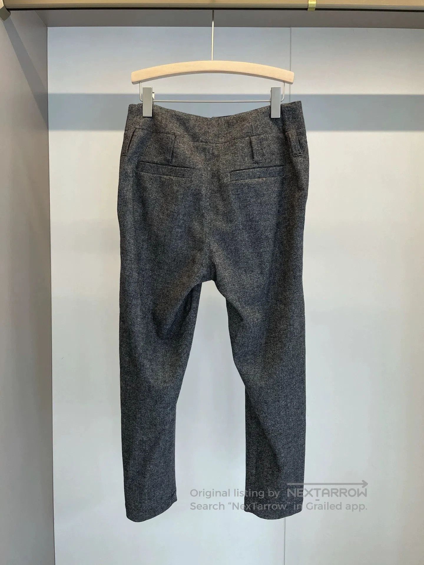 Brunello Cucinelli Brunello Cucinelli Gray Wool Trousers. Size US 36 / EU 52 - 2 Thumbnail