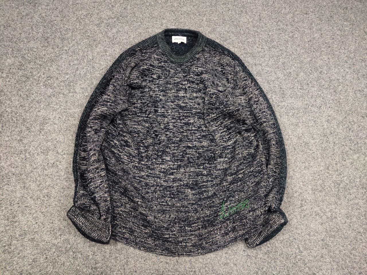 Norse Projects Norse Projects Design Arild Moulin Dark Gray Knit Sweater Size US M / EU 48-50 / 2 - 2 Thumbnail