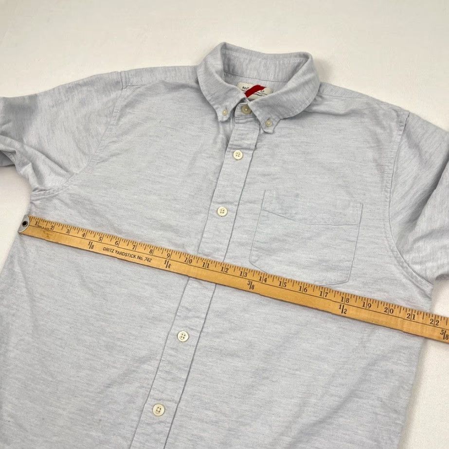 CO Best Made Co Brushed Oxford Shirt Mens M Blue Casual Button Down Long Sleeve Size US M / EU 48-50 / 2 - 4 Thumbnail