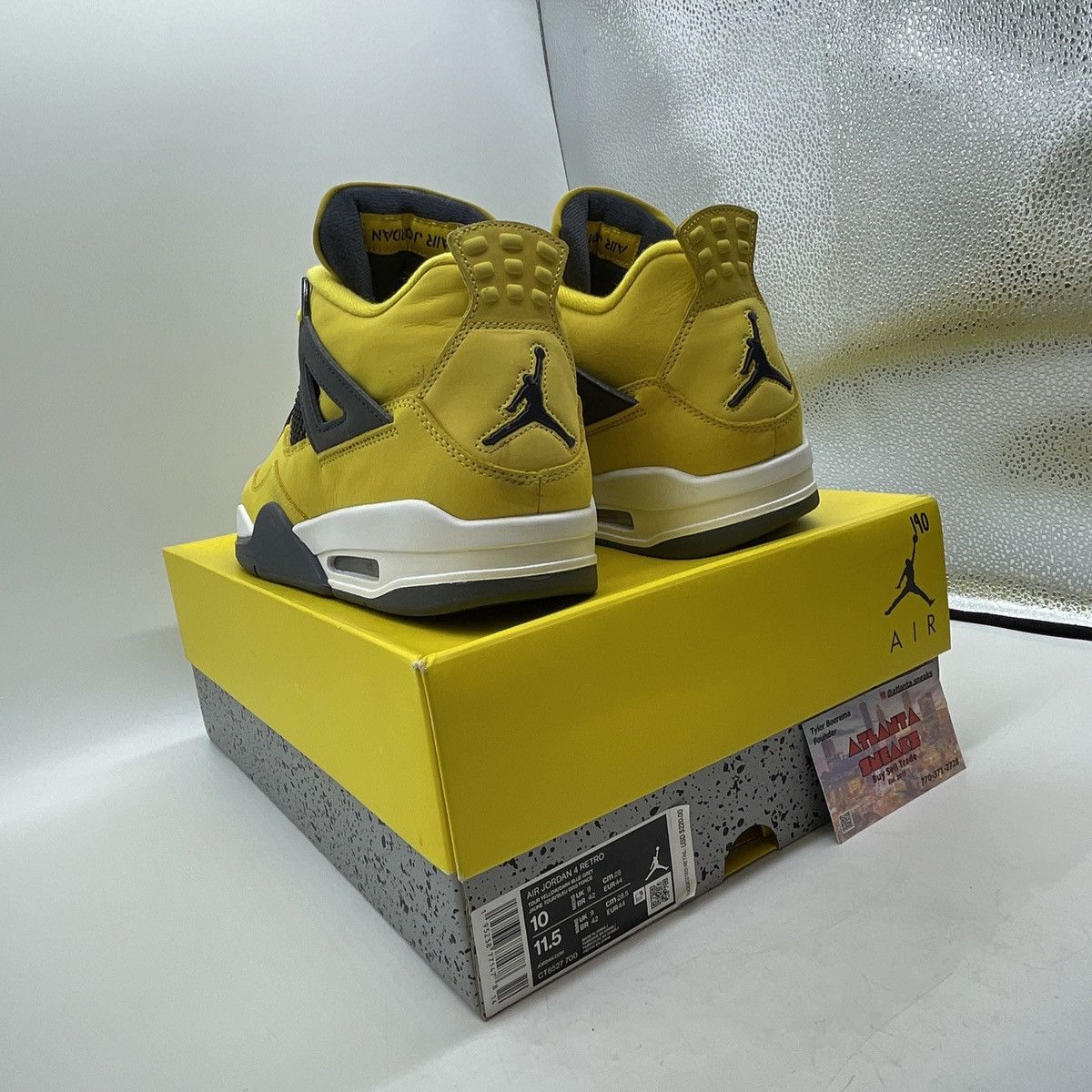 Jordan Brand Air Jordan 4 lightning Size US 10 / EU 43 - 4 Thumbnail